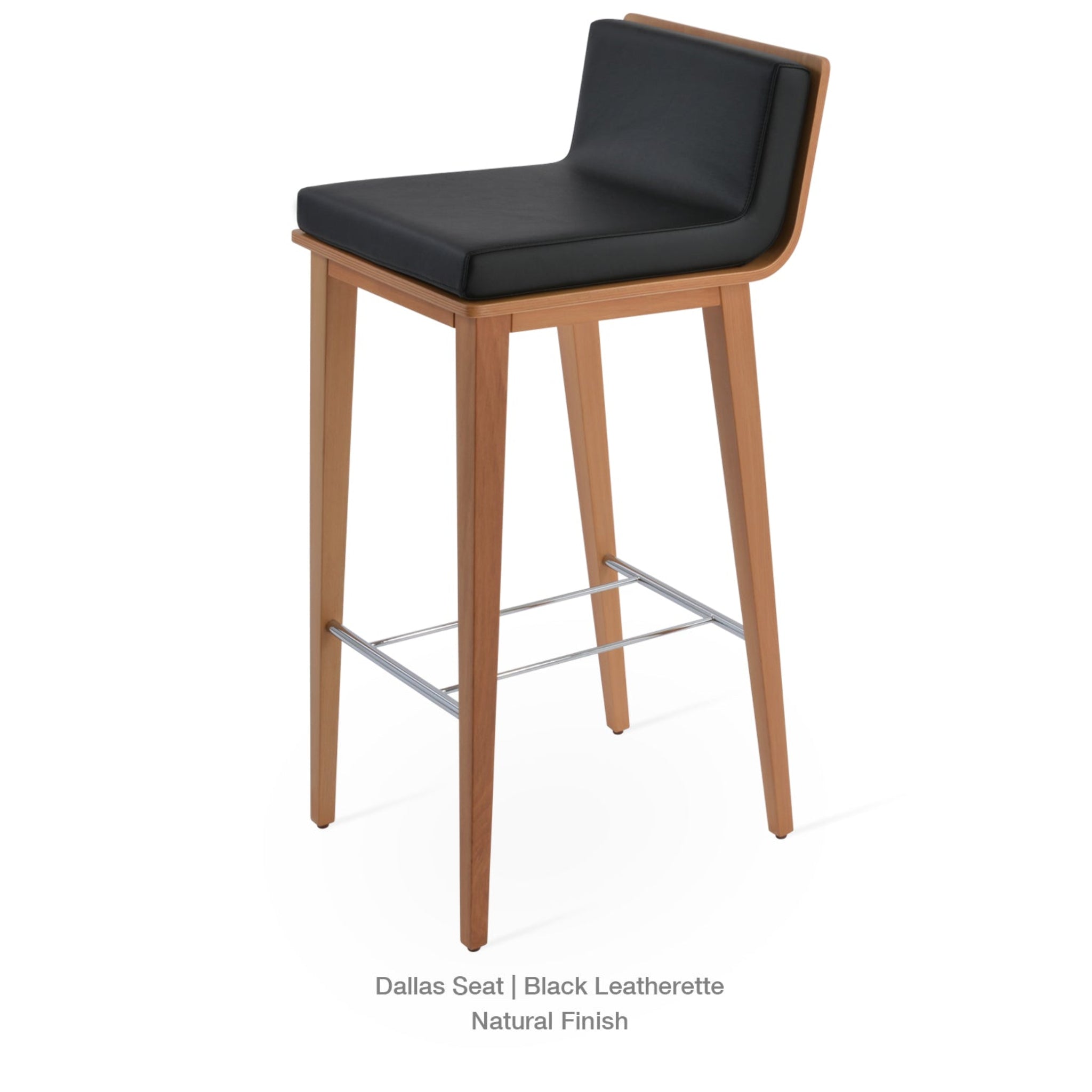 Dallas PL Wood Stool
