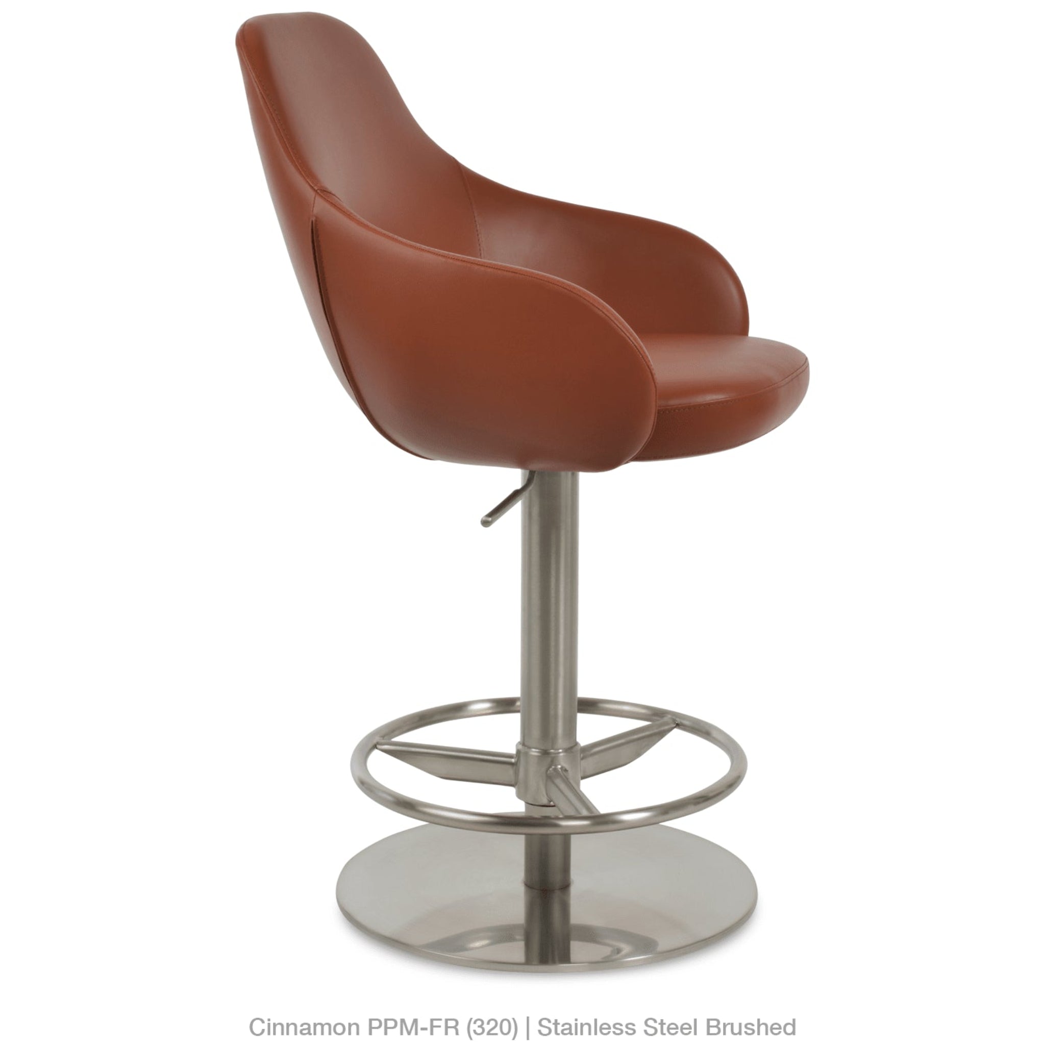 Gazel Arm Piston Stool