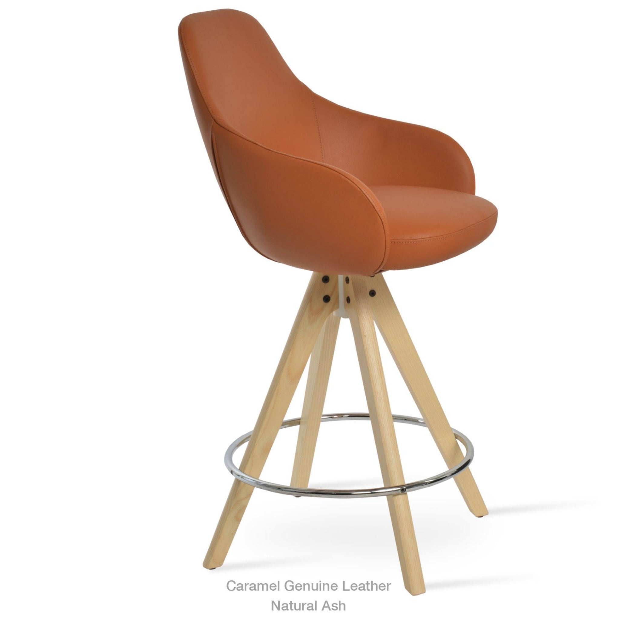 Gazel Arm Pyramid Stool
