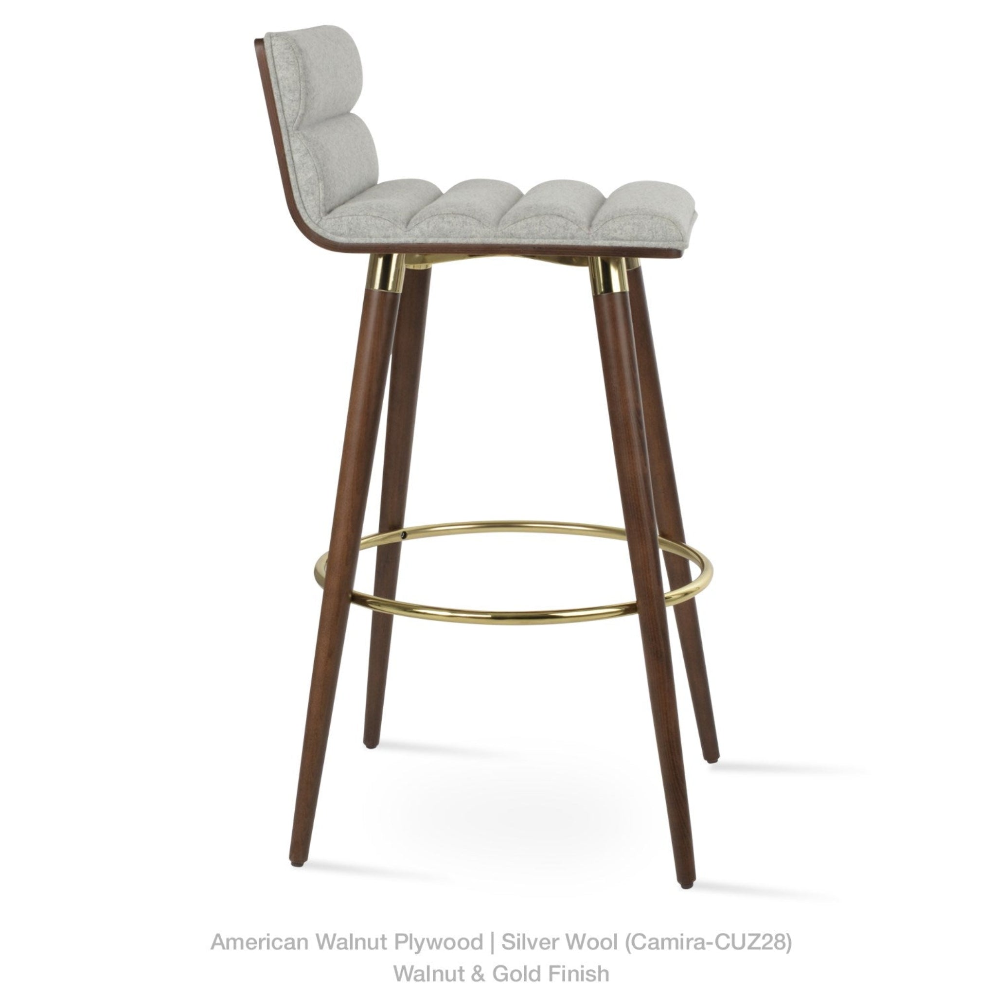 Corona DR Wood Comfort Stool