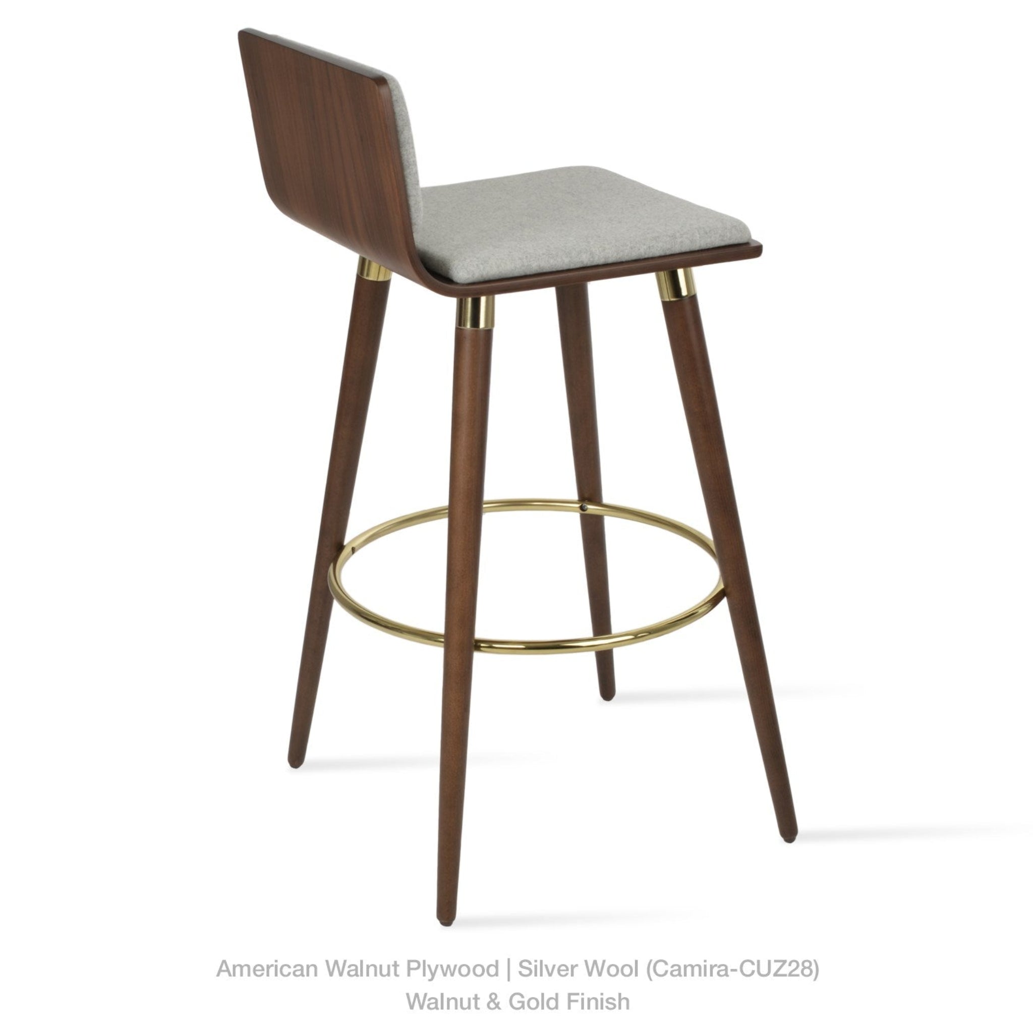 Corona DR Wood Stool