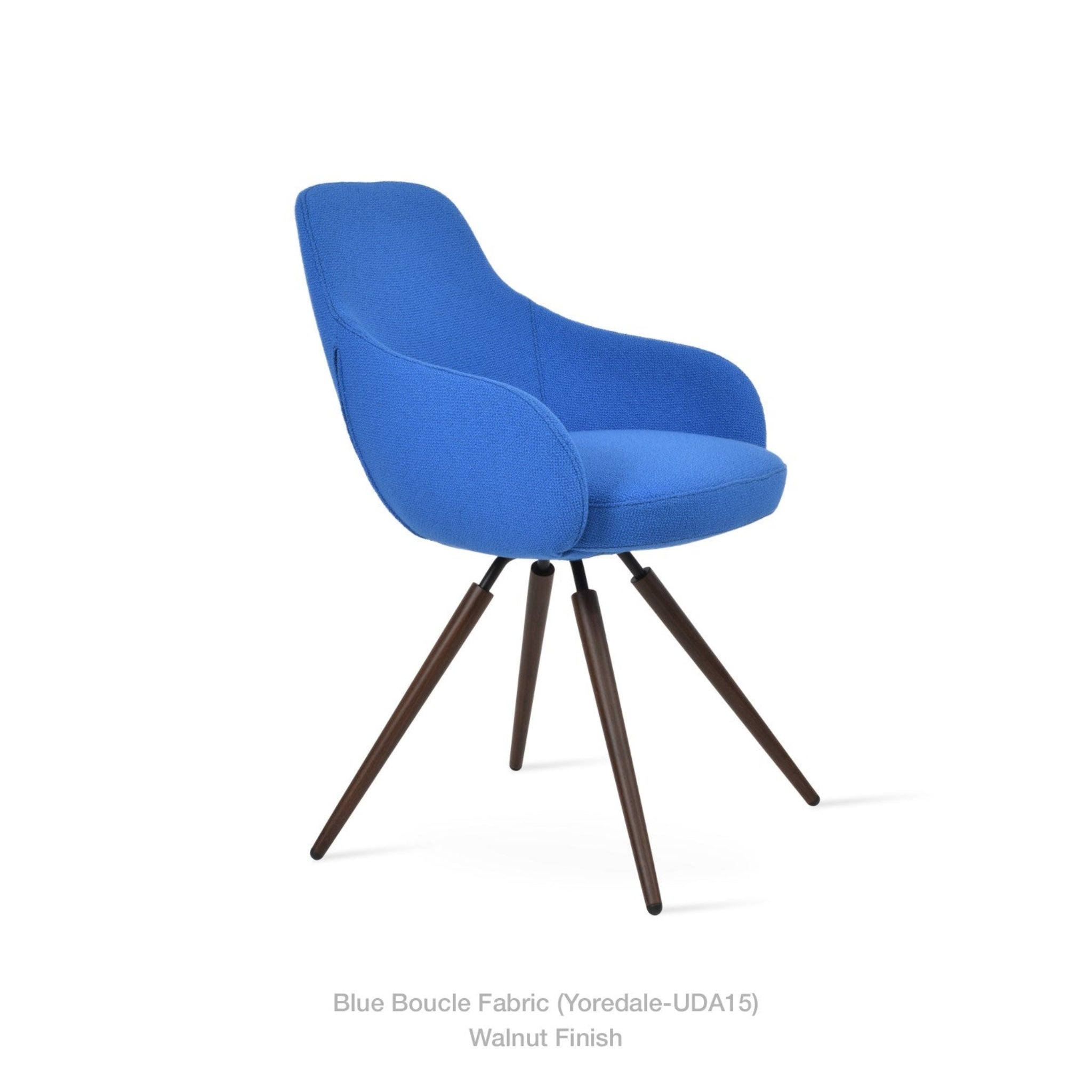 Gazel Arm Carrot Swivel Chair