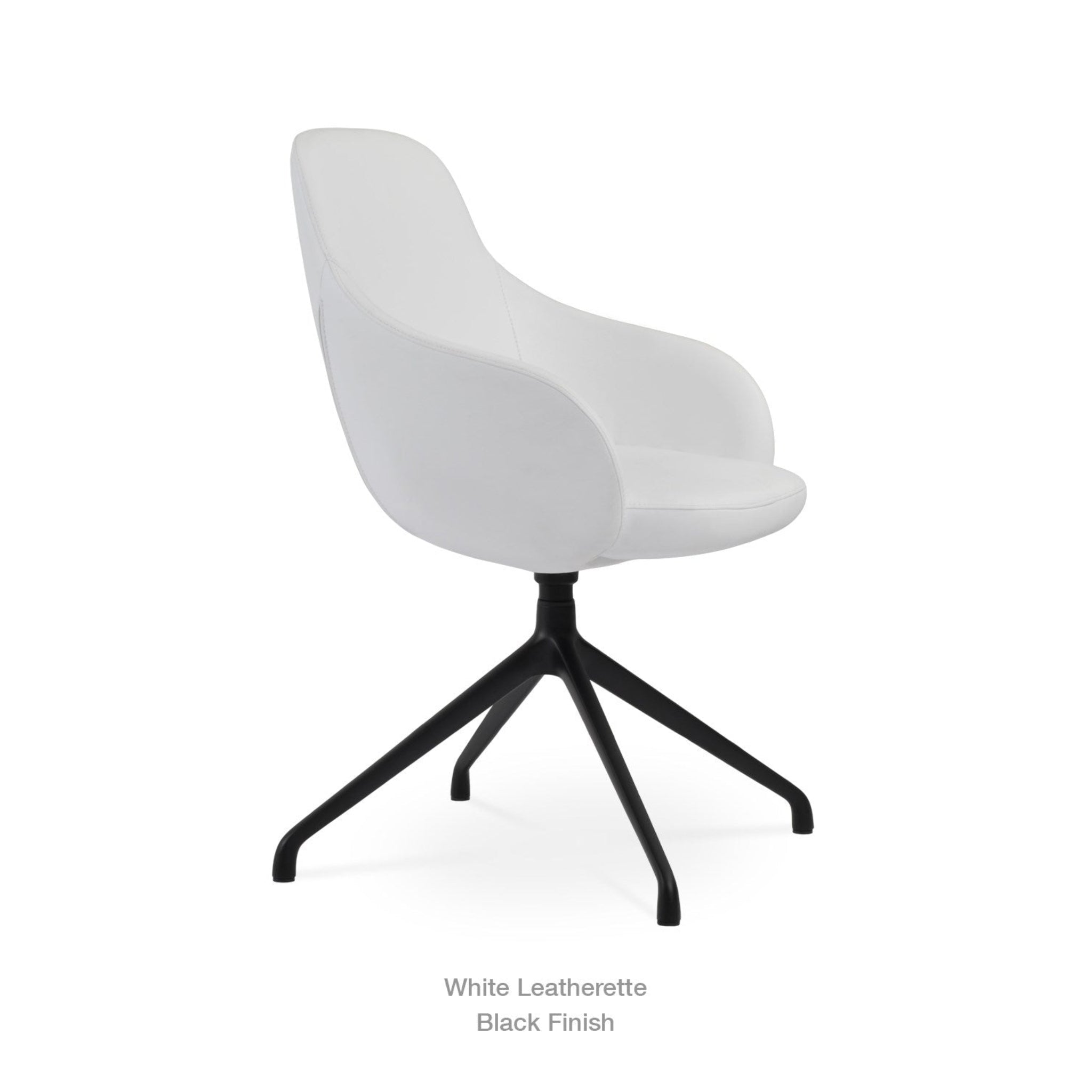 Gazel Arm Spider Swivel Chair