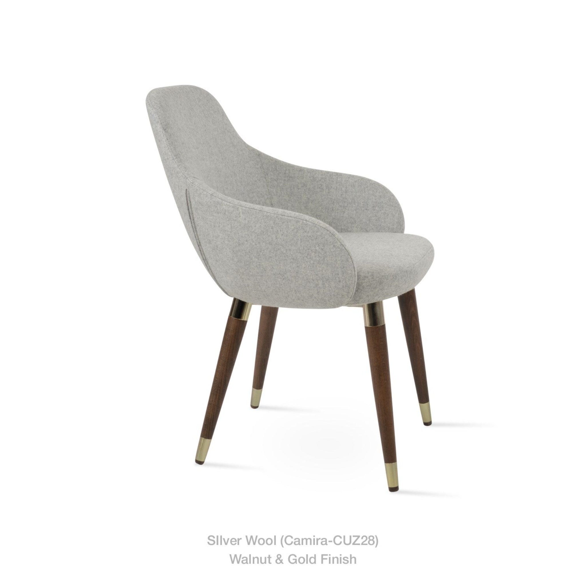 Gazel Arm Wood Chair