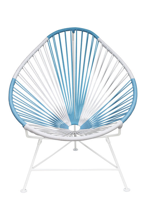 Acapulco Chair White Frame - Color Twotone Weave