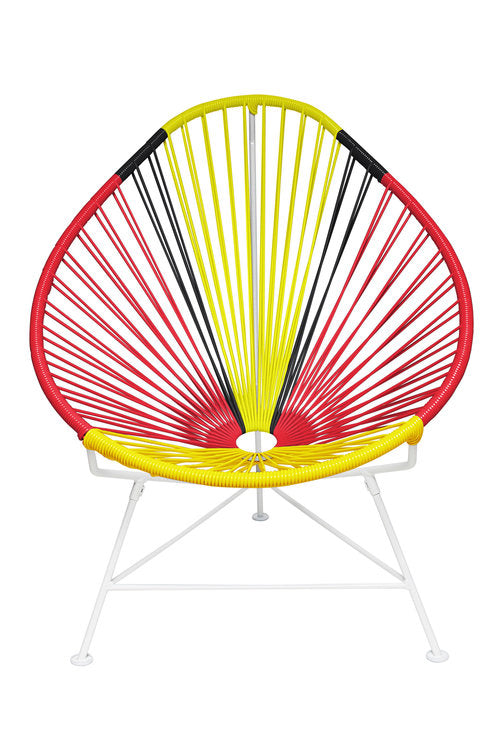 Acapulco Chair White Frame - Color Germany Weave