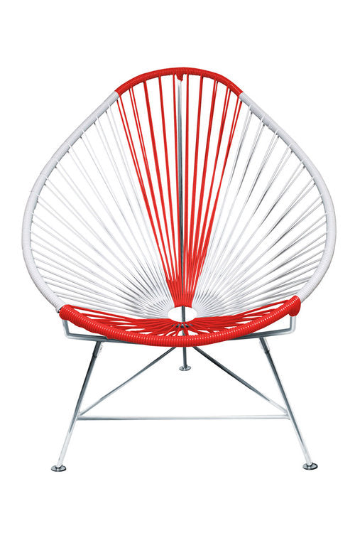 Acapulco Chair Chrome Frame - Color Japan Weave