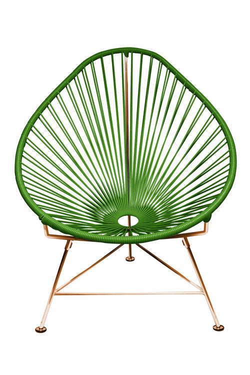 Acapulco Chair Copper Frame - Color Cactus Weave