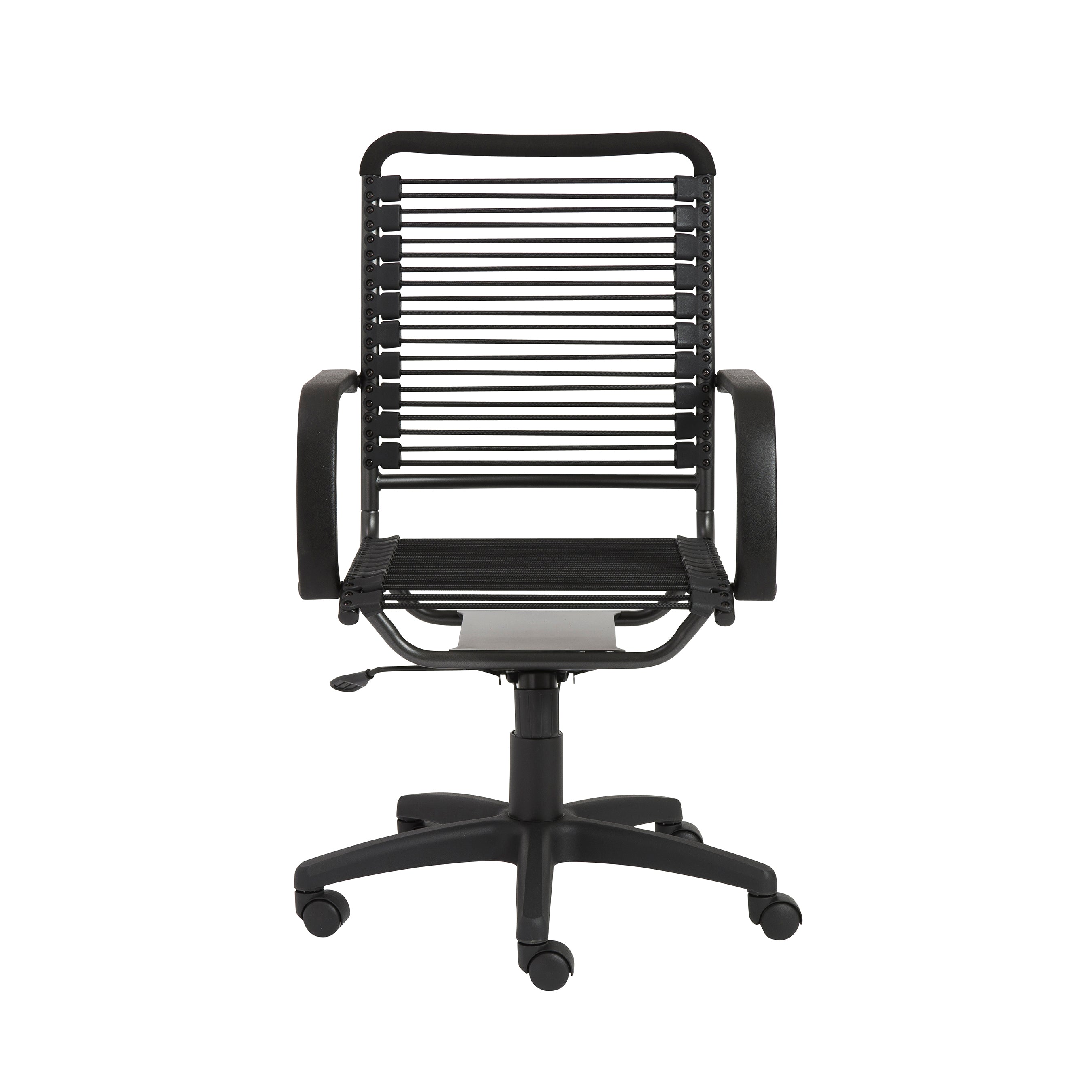 Bungie High Back Office Chair in Black with Graphite Black Frame and Black Base