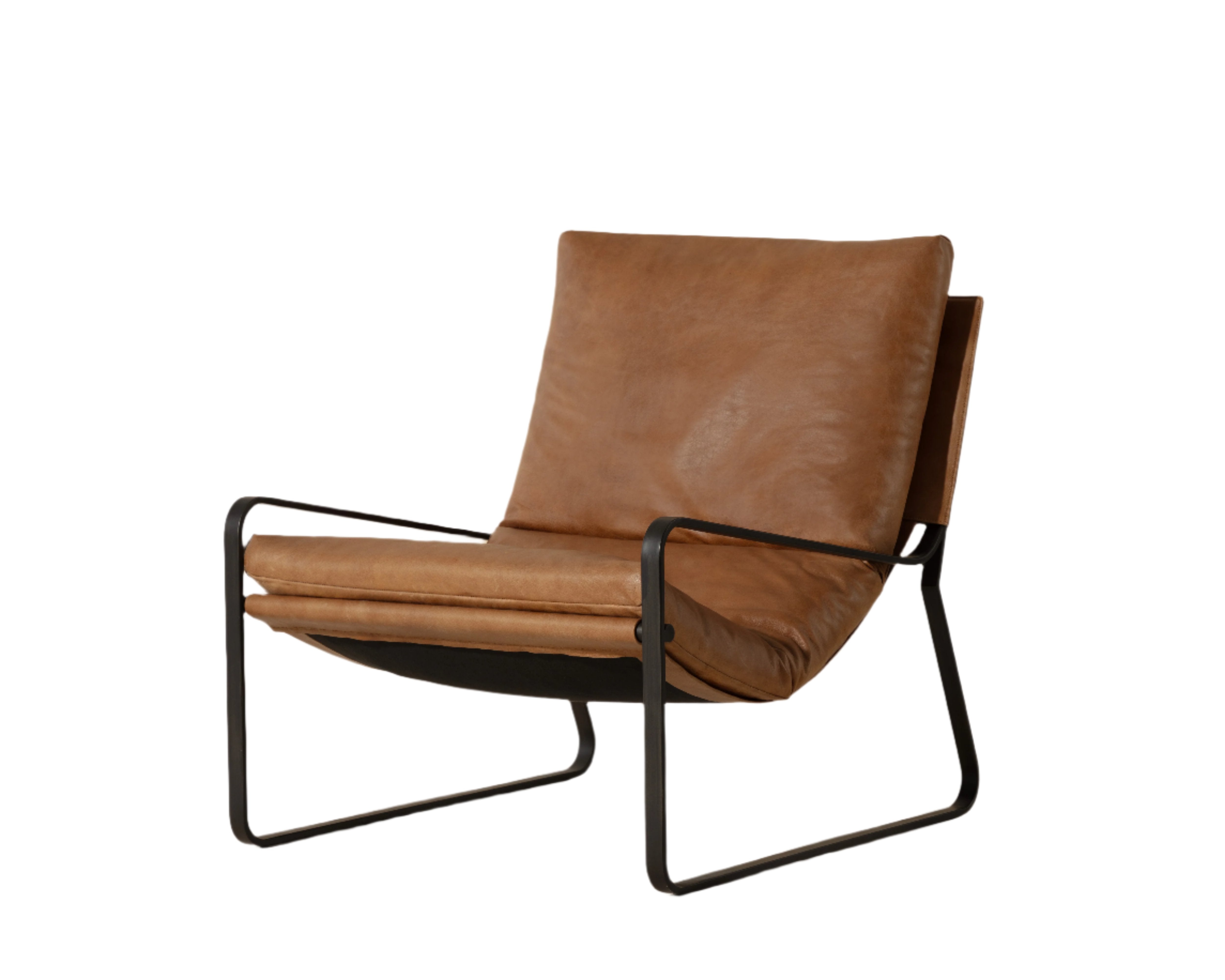 Zancor Lounge Chair  Gunmetal 