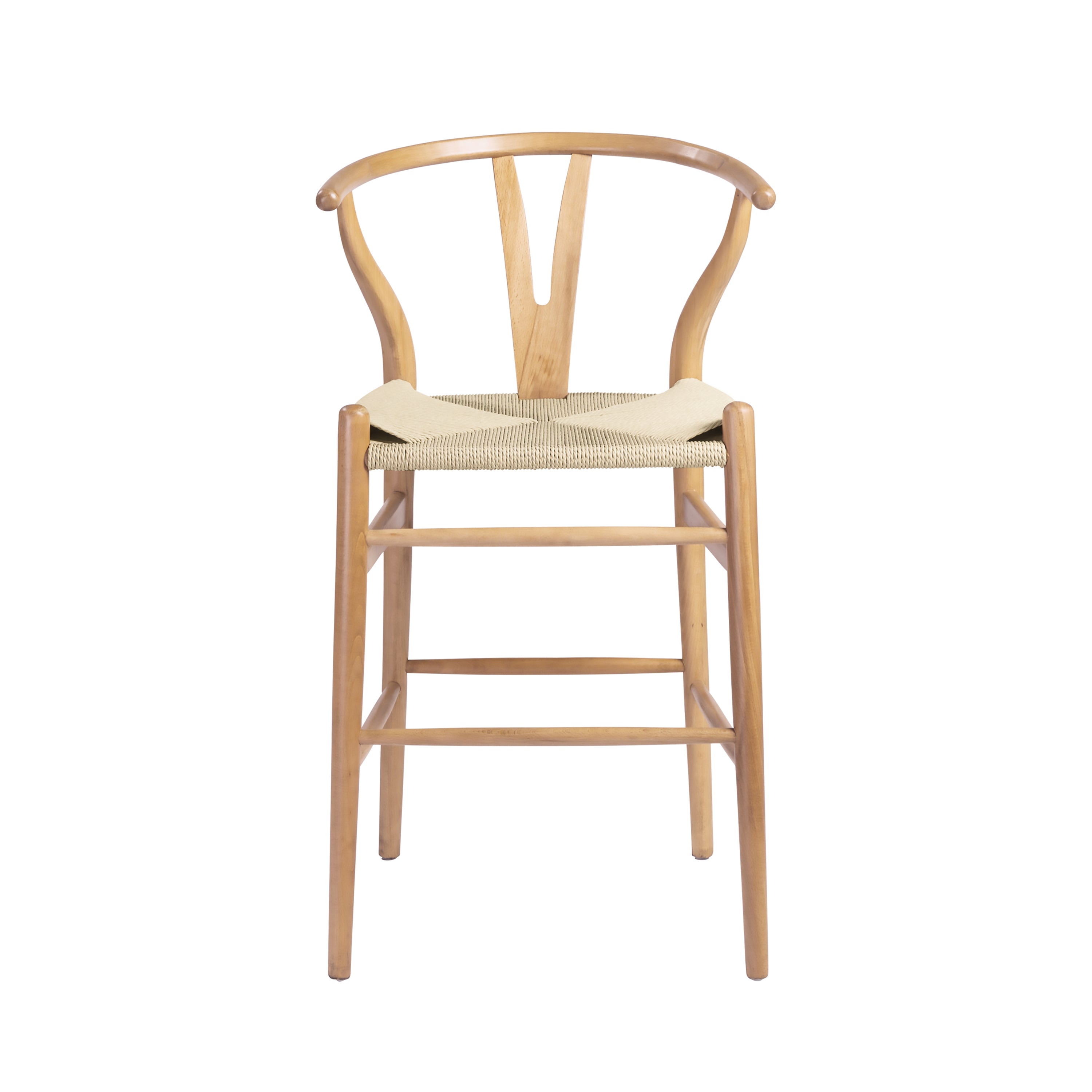 Evelina Counter Stool in Natural - Set of 1