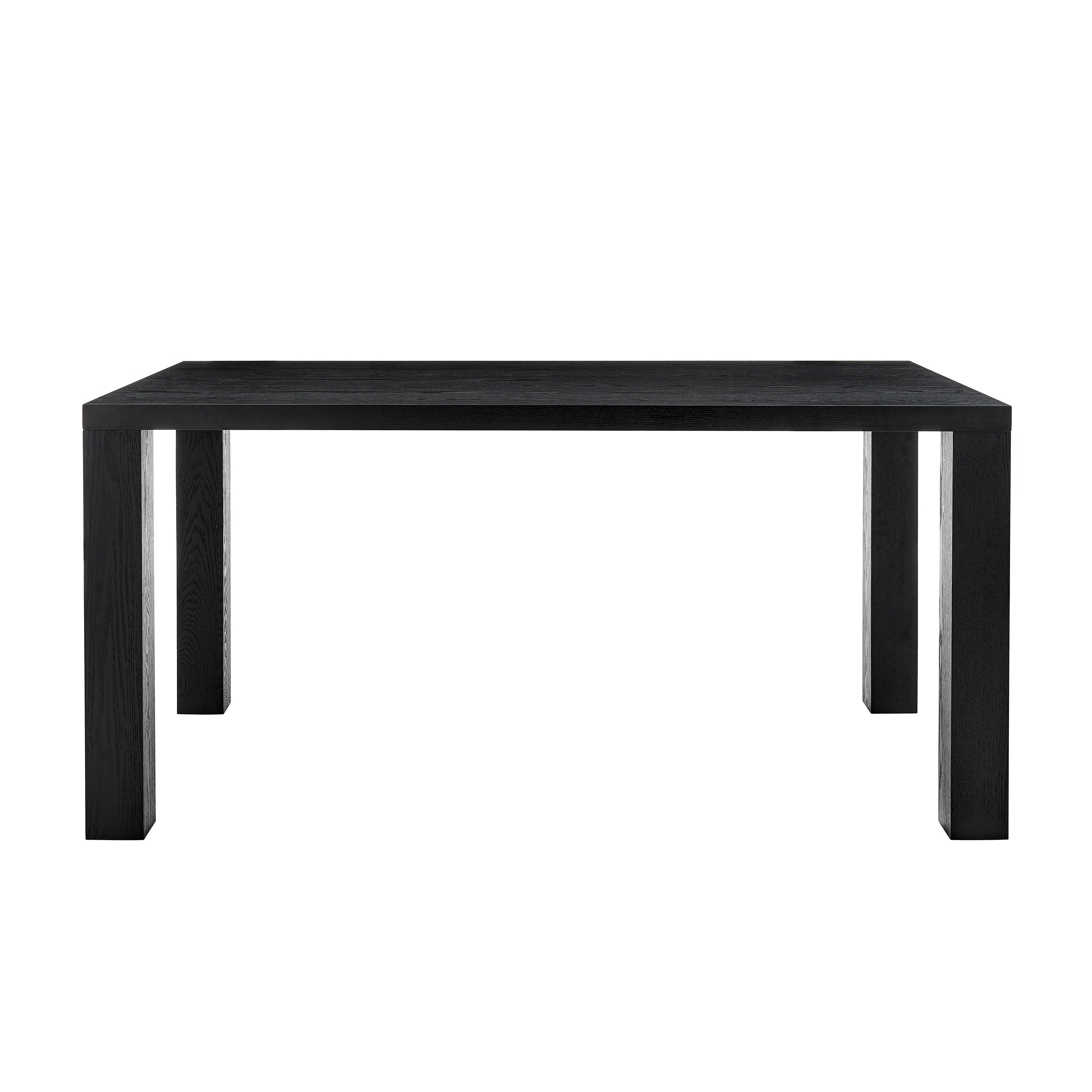 Abby 63" Rectangle Table in Black