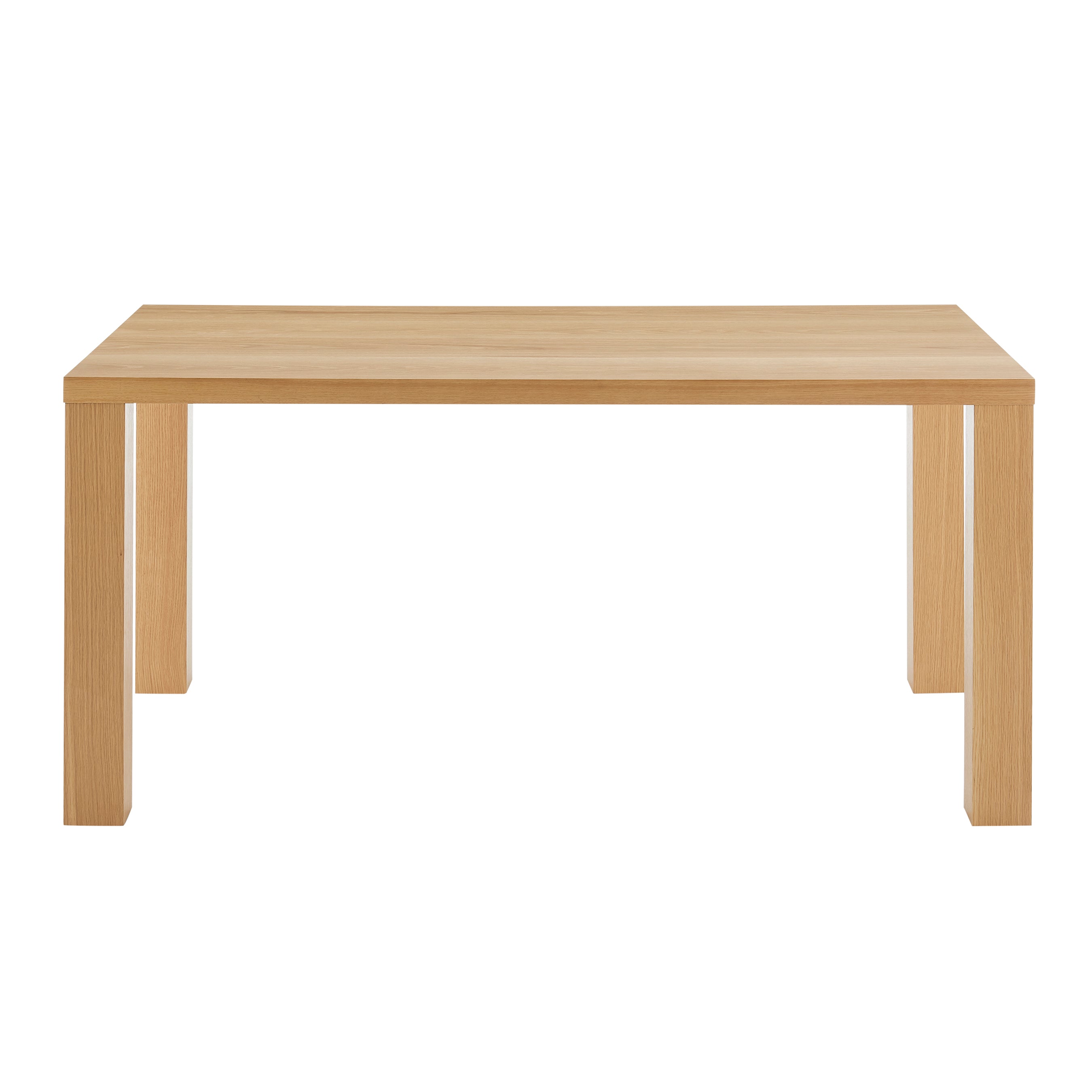 Abby 63" Rectangle Table in American Natural White Oak Veneer