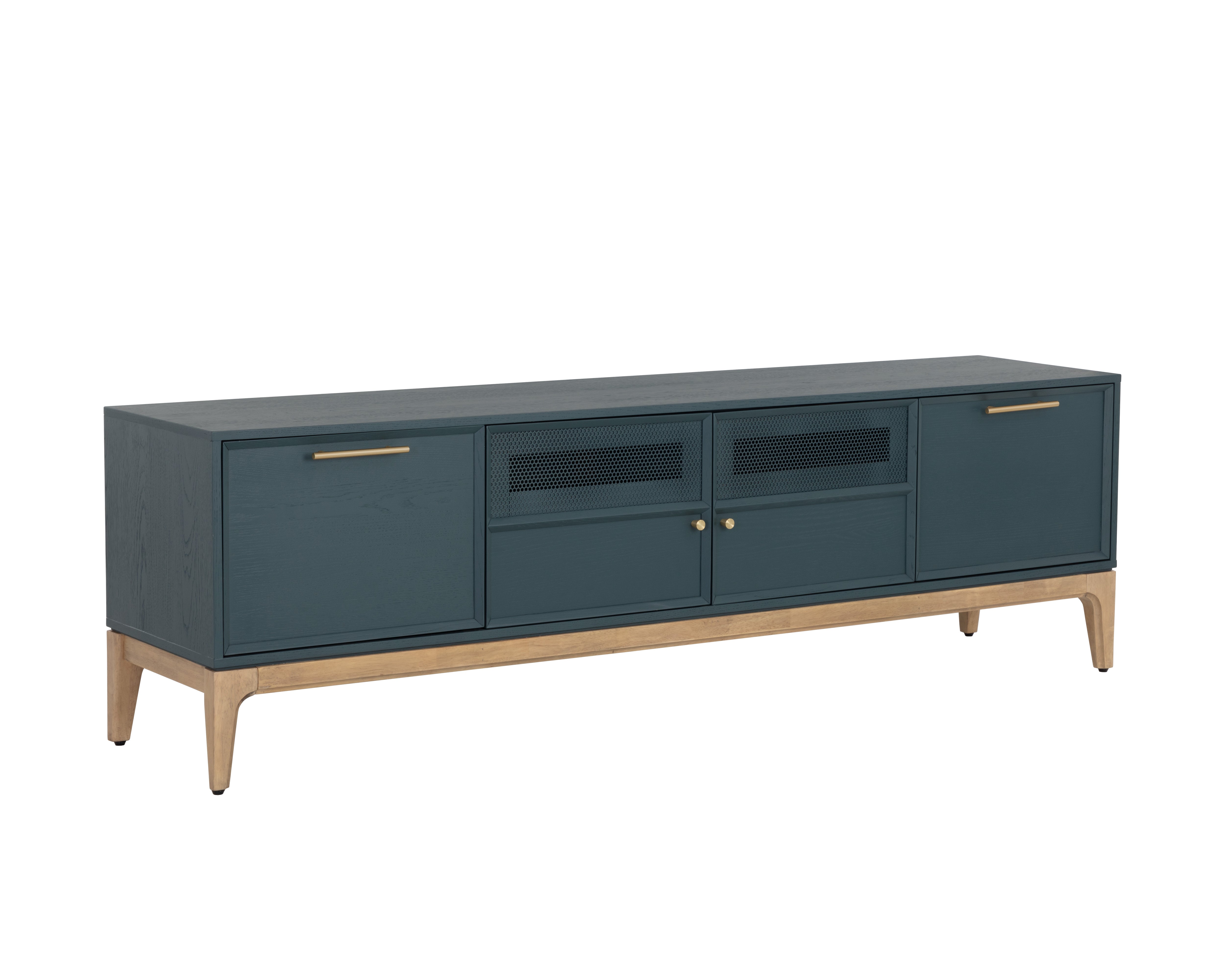 Rivero Media Console And Cabinet 