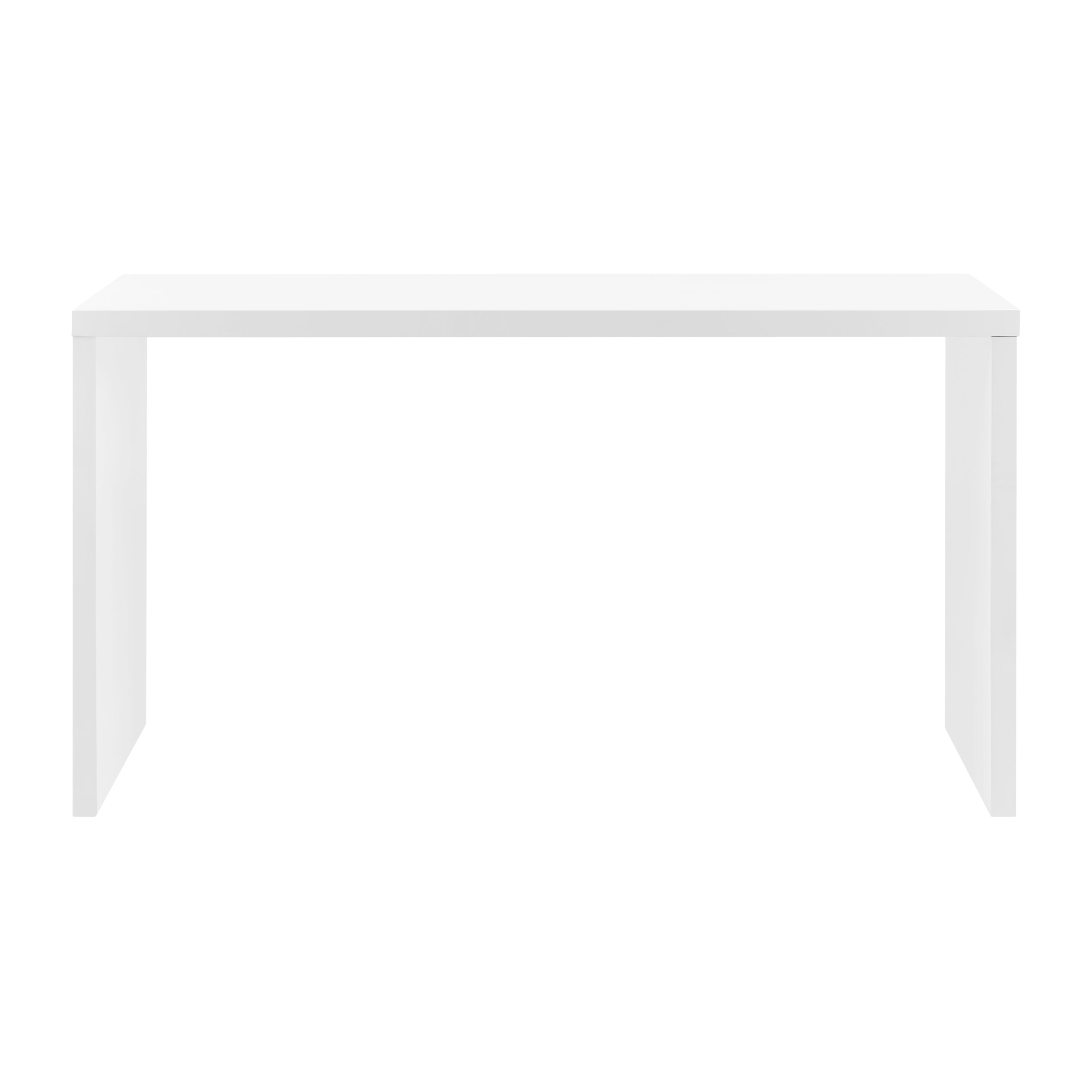 Abby 55" Desk in Matte White