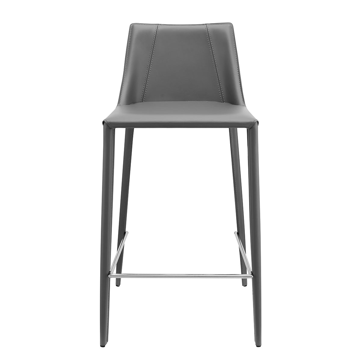 Kalle Counter Stool in Gray (Seat Height: 26") - Set of 1