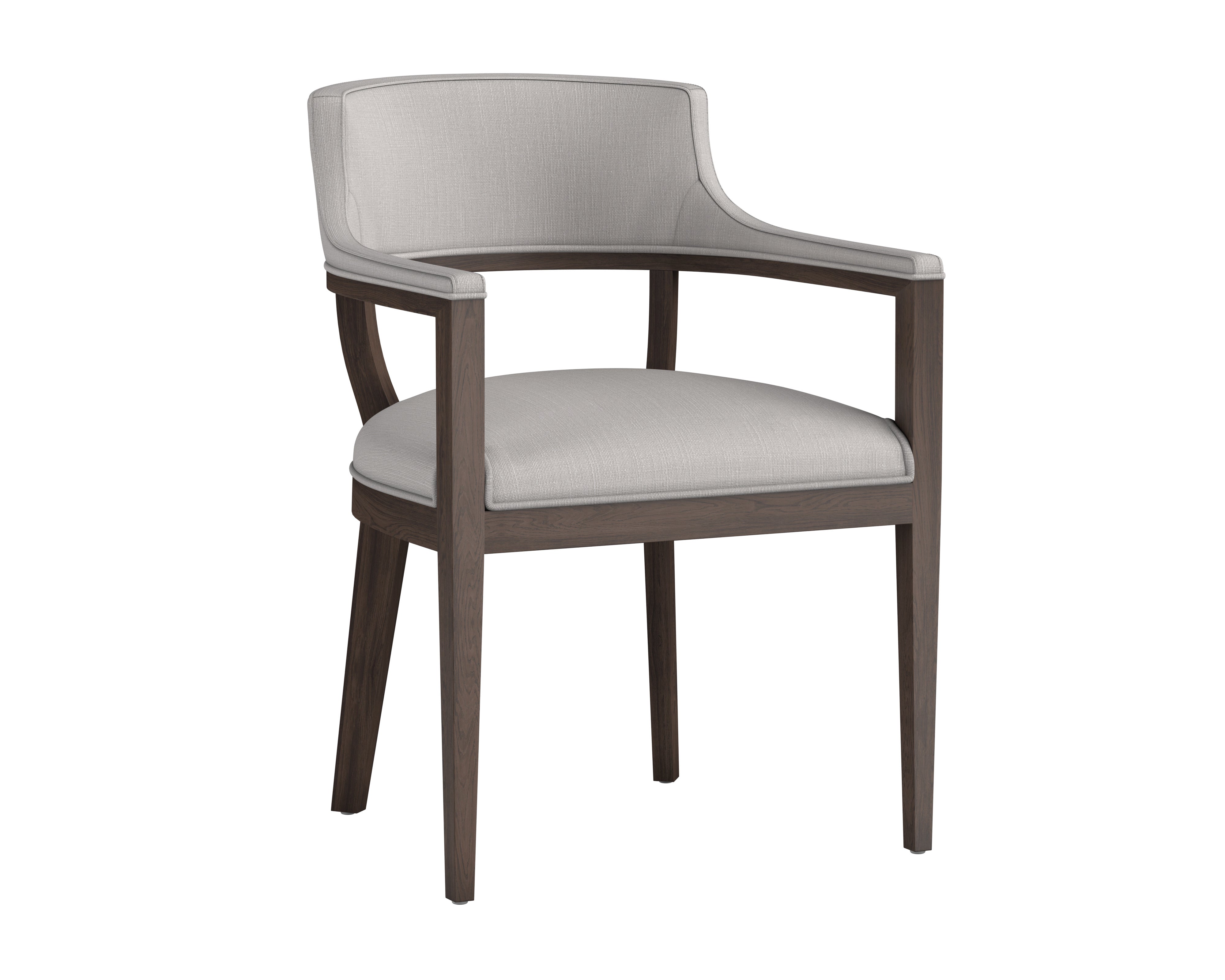 Brylea Dining Armchair  Distressed Brown 