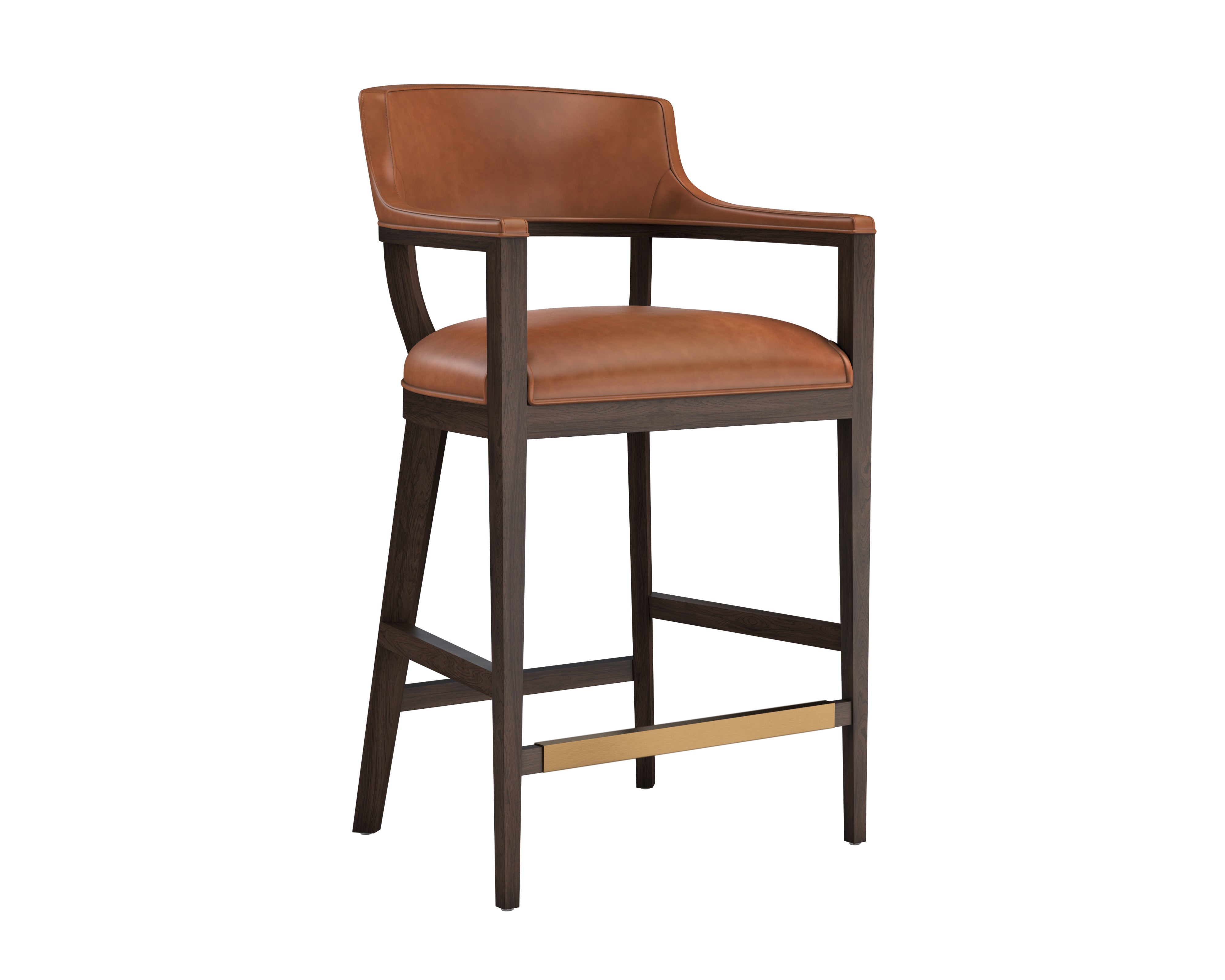 Brylea Barstool  Brown 