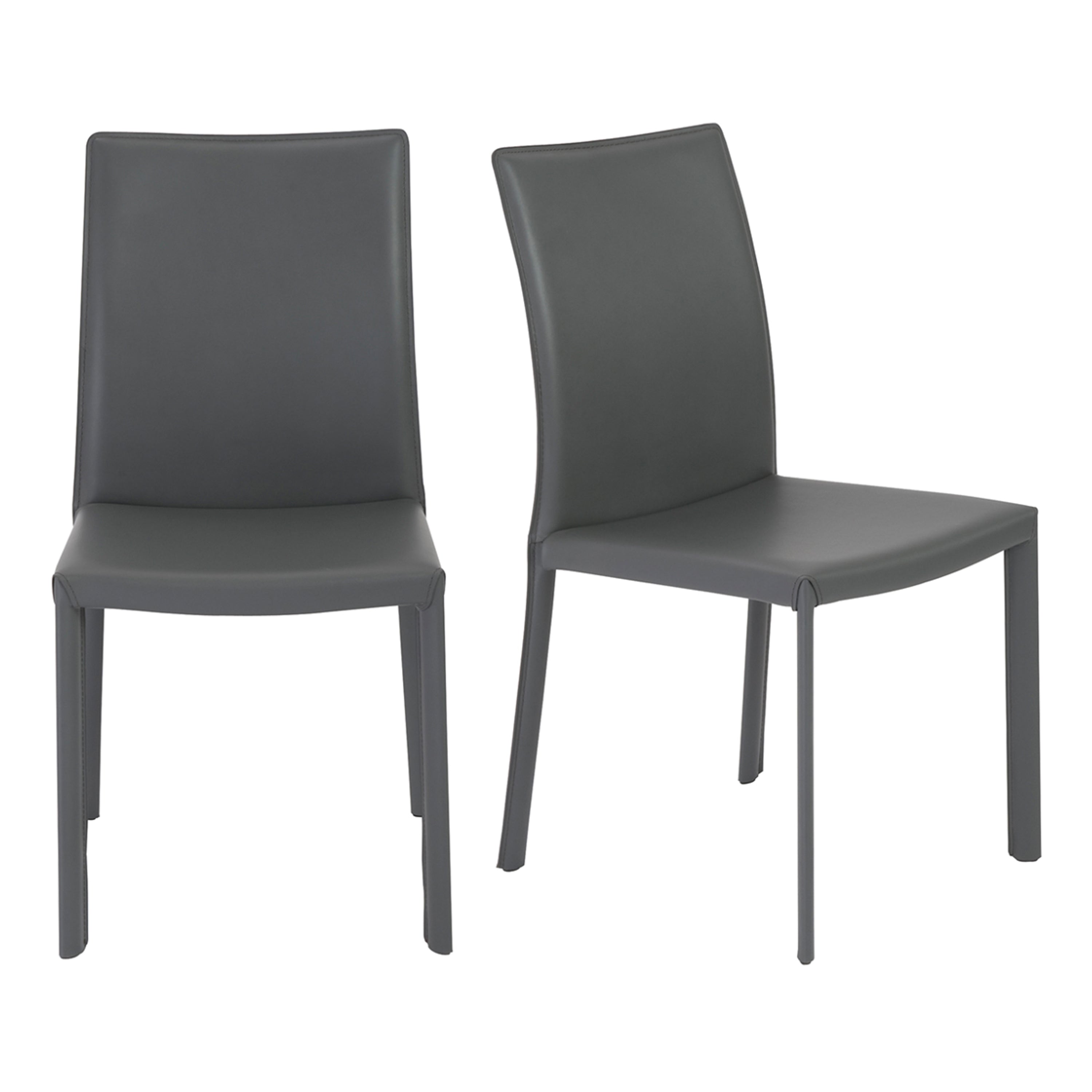 Hasina Side Chair in Gray - Set of 2