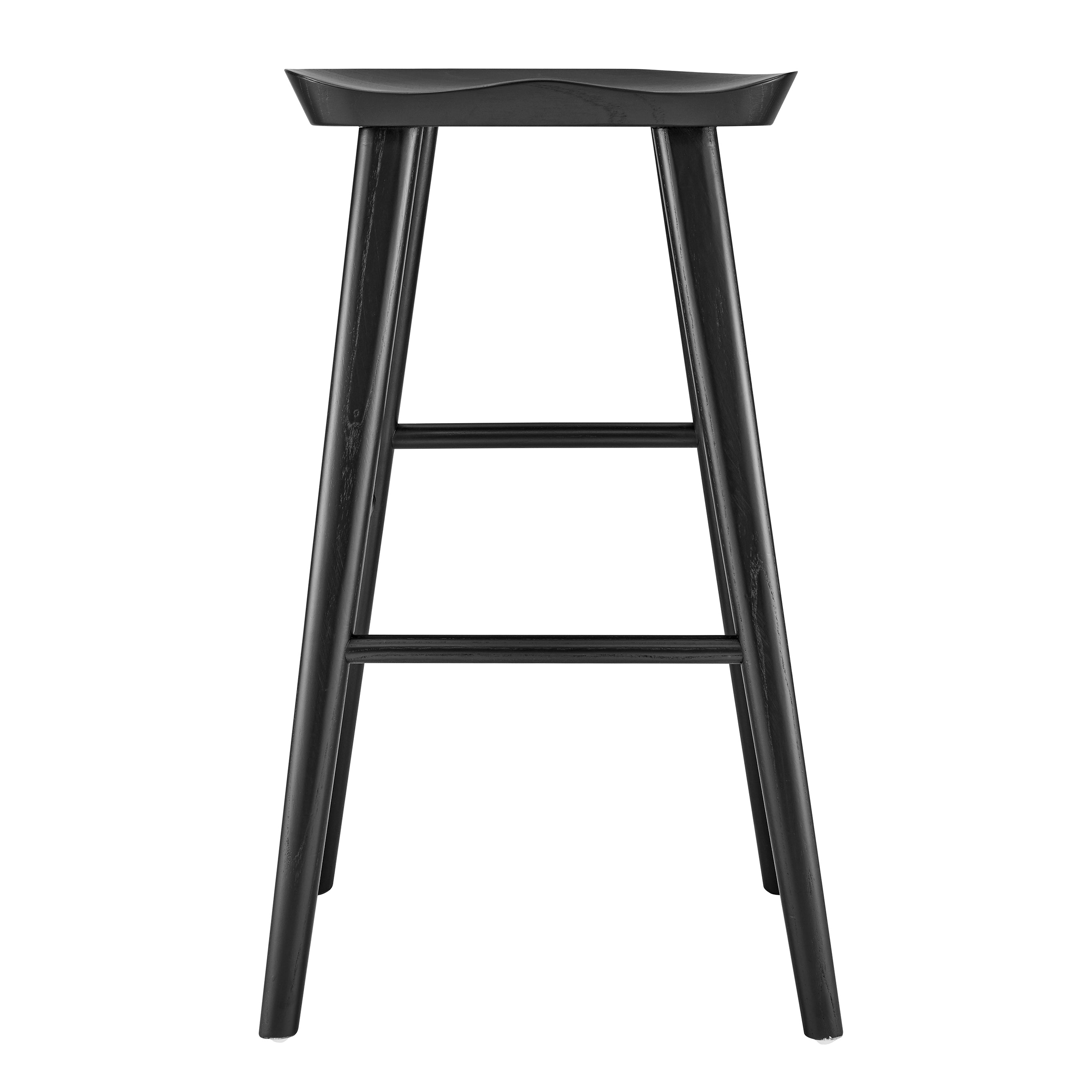 Vieno Bar Stool in Black - Set of 1