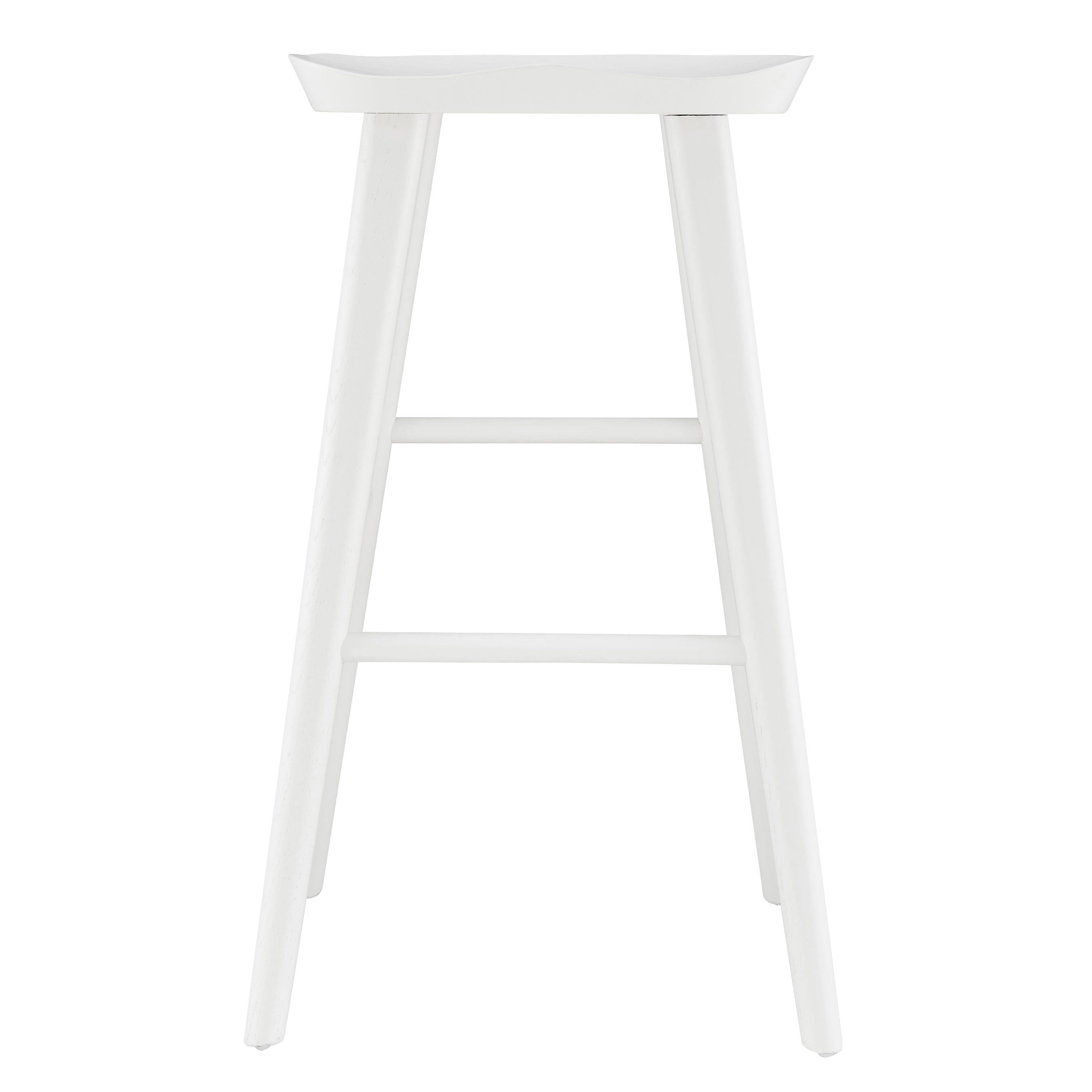 Vieno Bar Stool in White - Set of 1