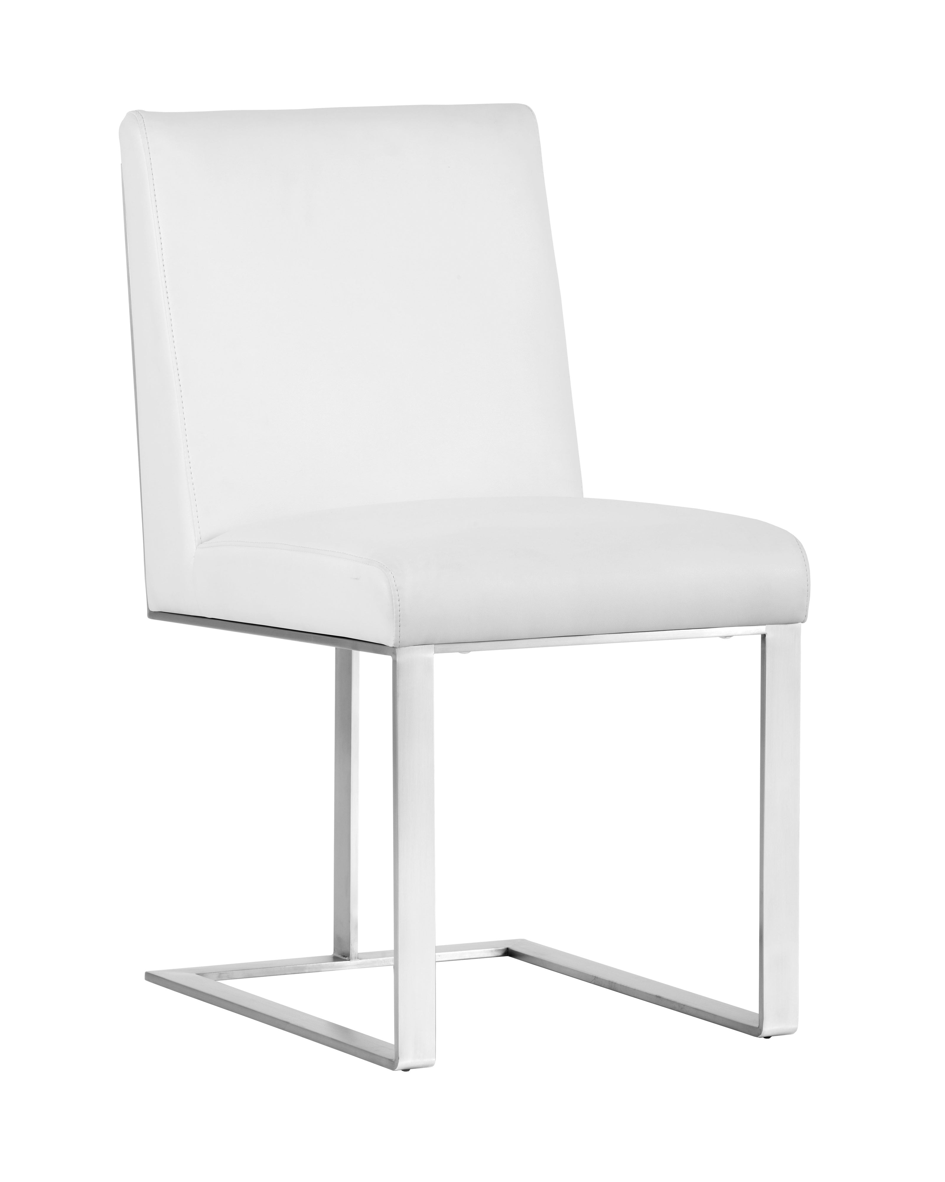 Dean Dining Chair  Stainless Steel 