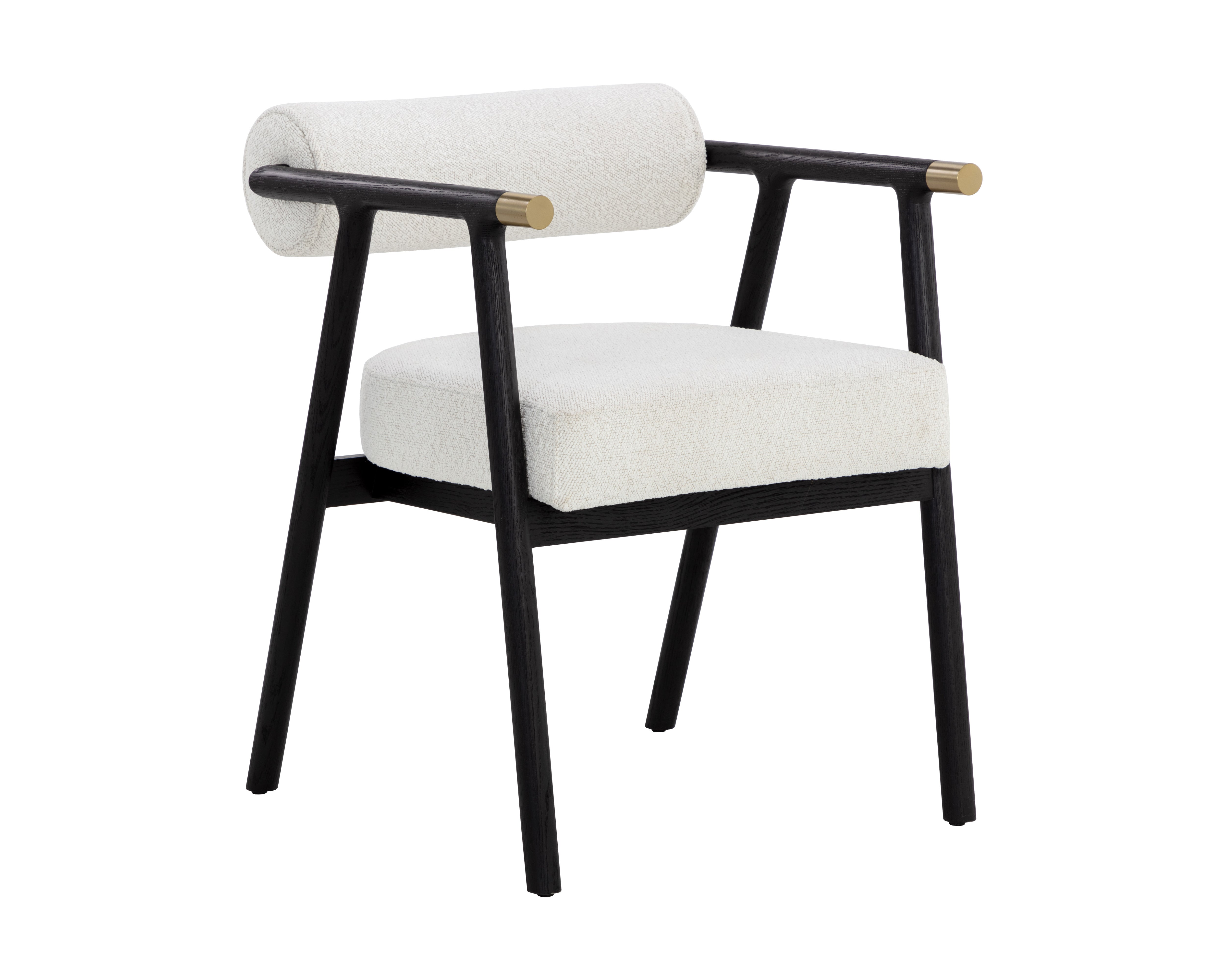 Sova Dining Armchair  Black 