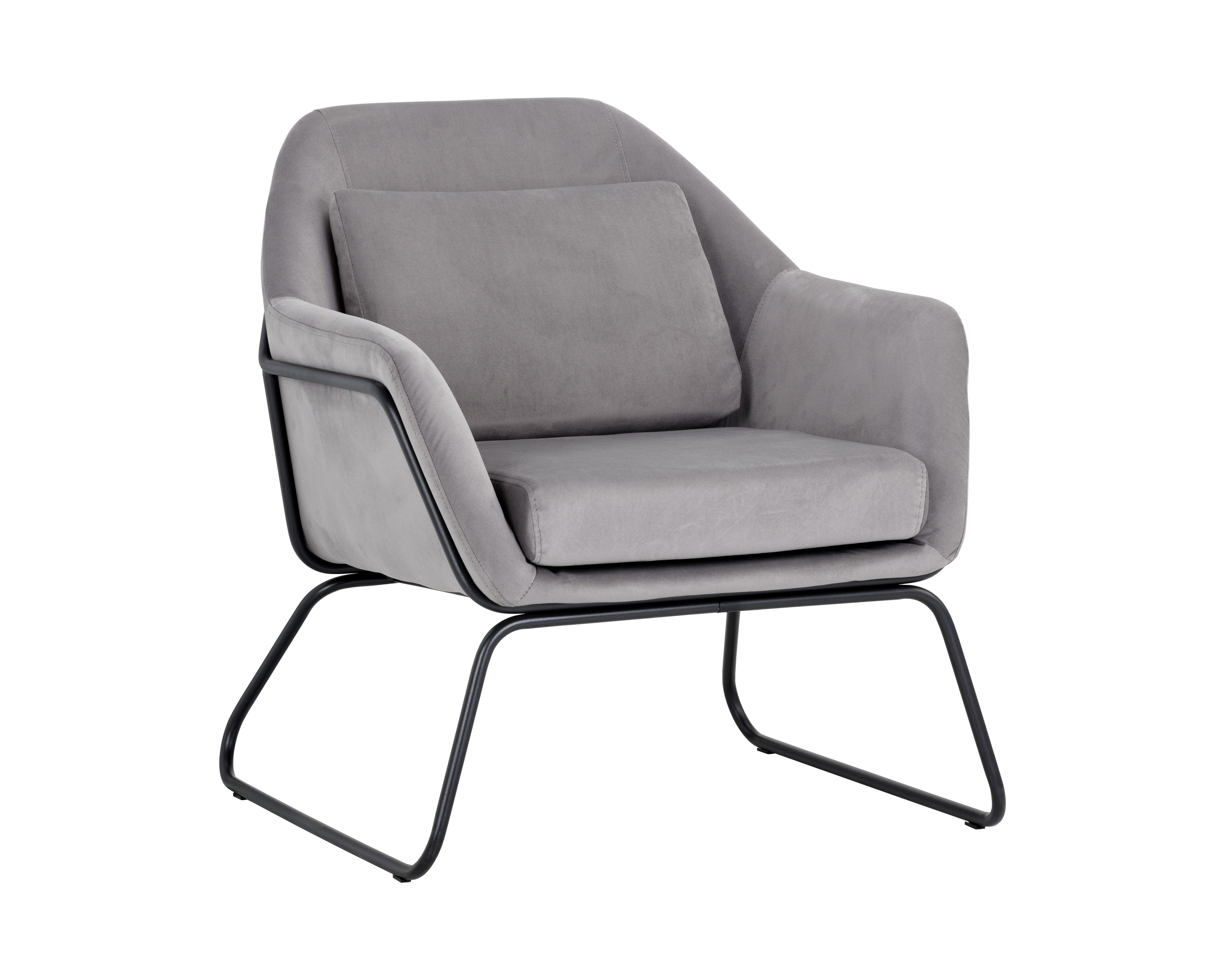 Watts Lounge Chair  Black 