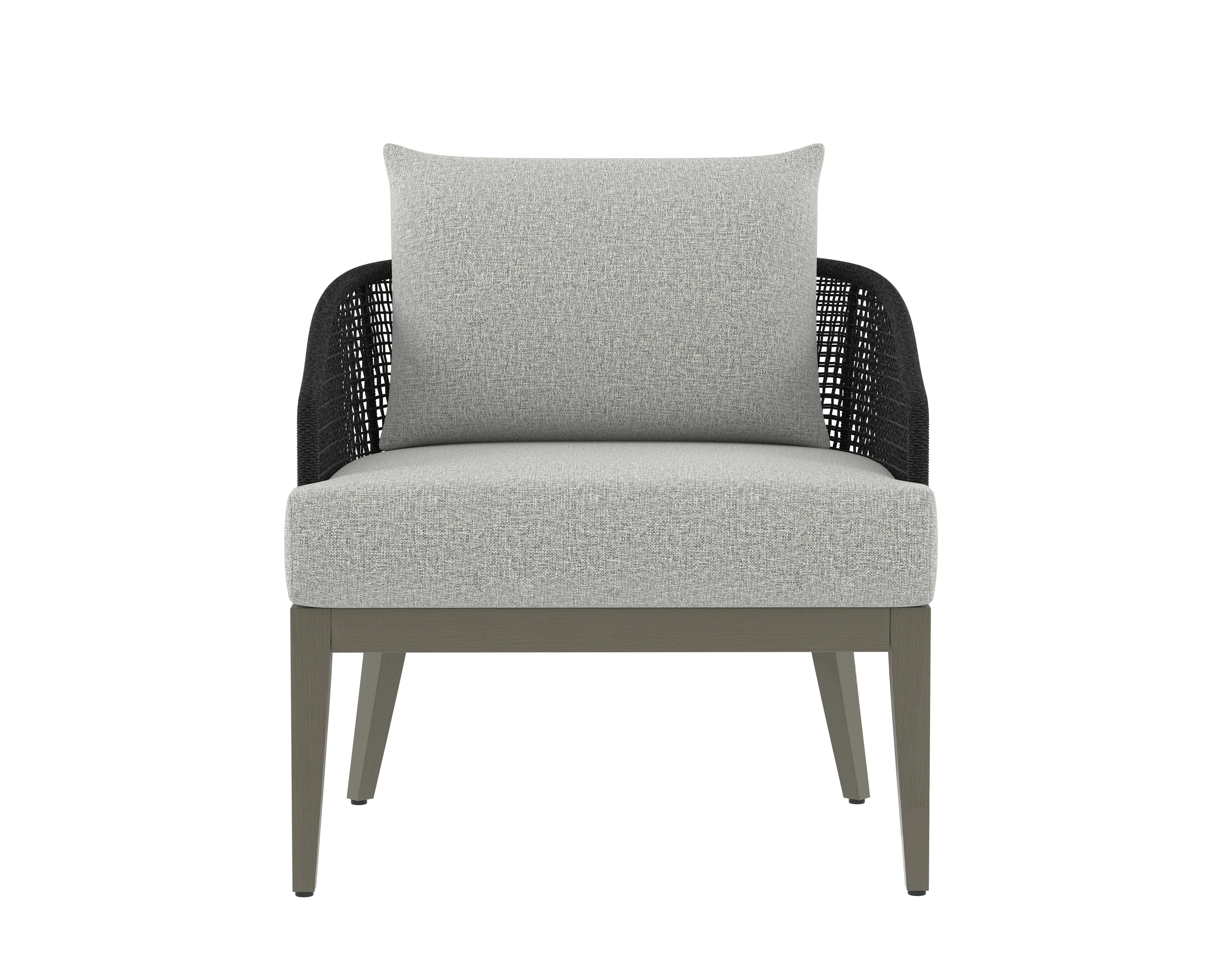 Capri Lounge Chair  Smoke Grey