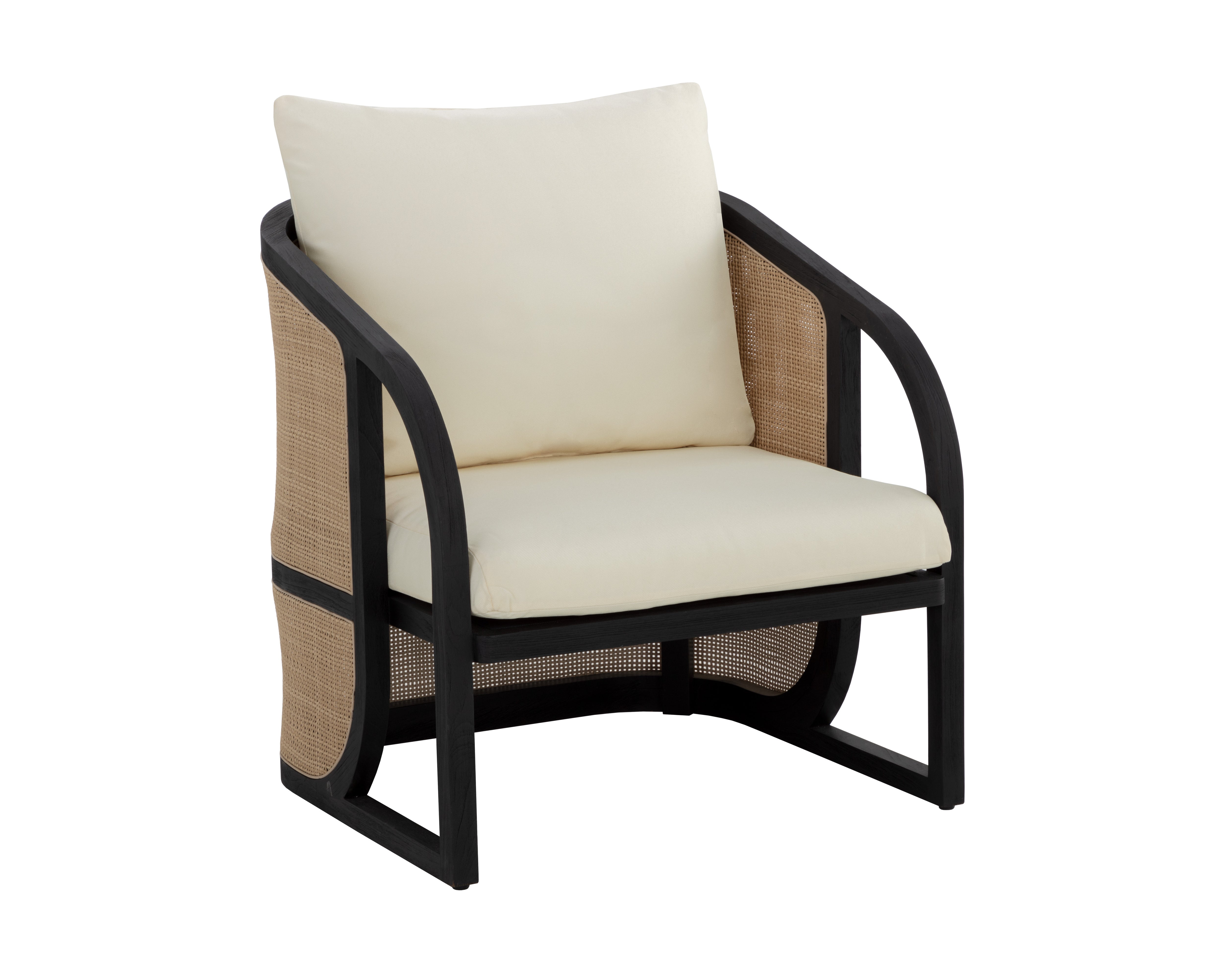 Palermo Lounge Chair  Charcoal