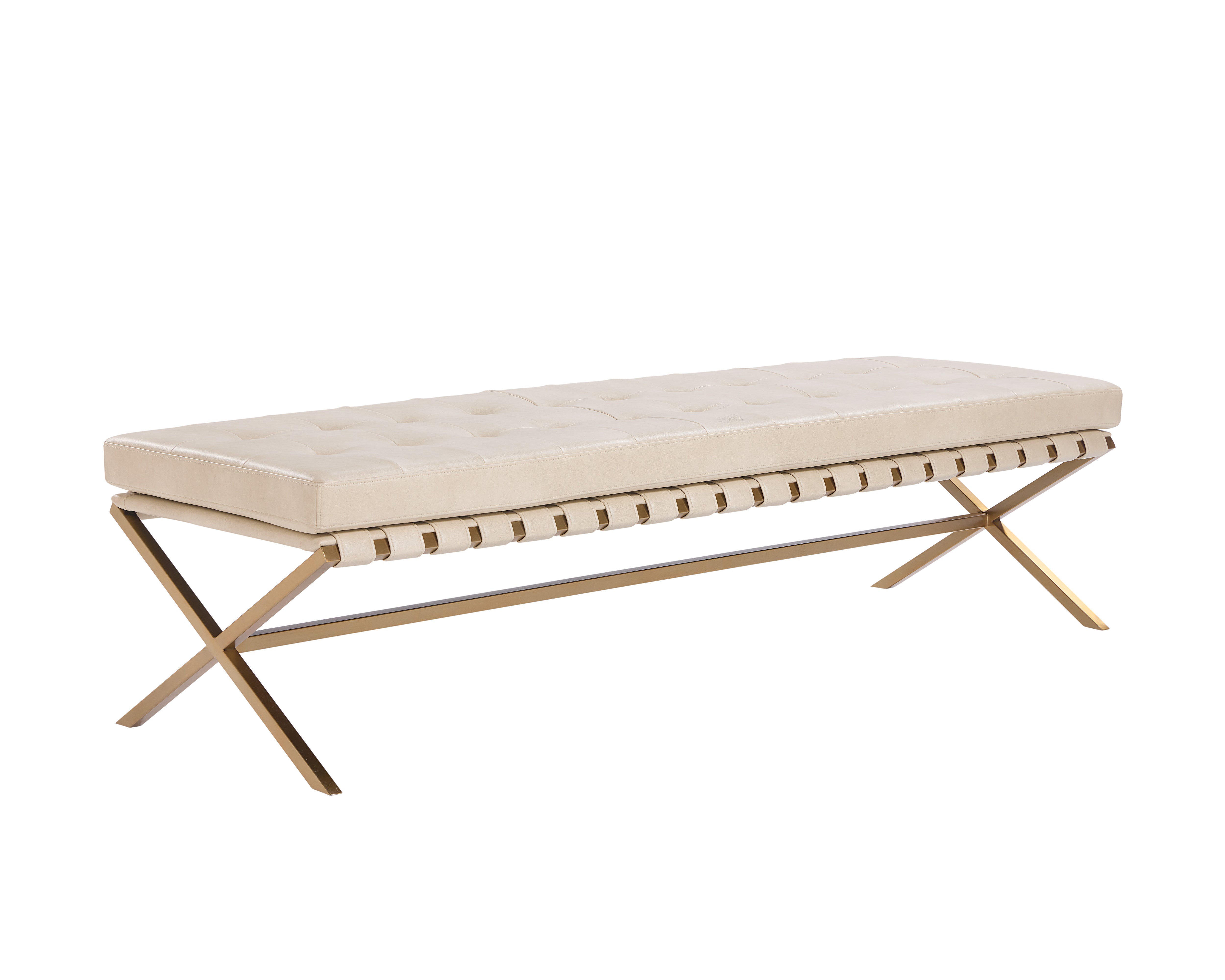 Kenji Bench Large  Gold 