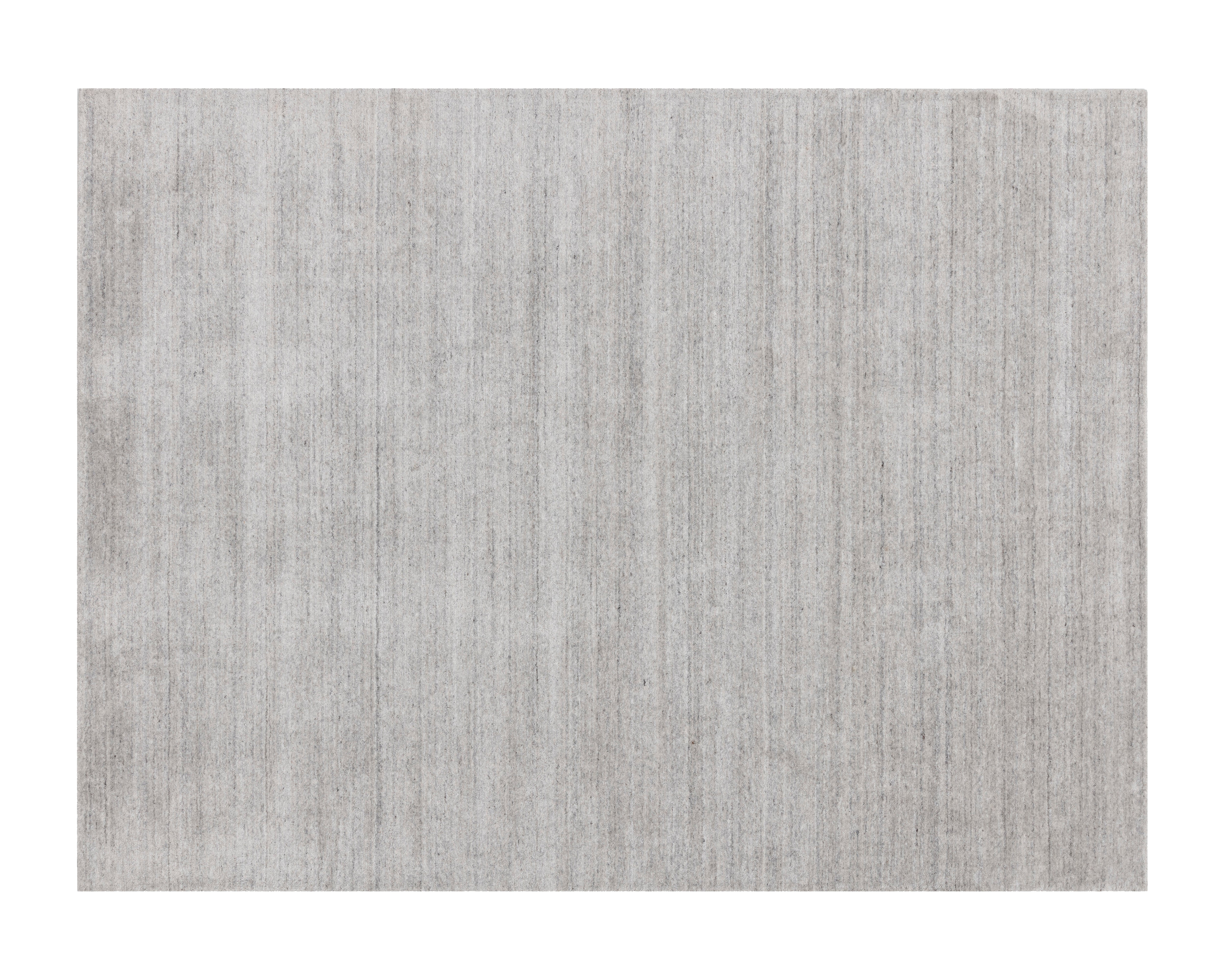 Alaska Handloomed Rug  Grey / Ivory  9' X 12'