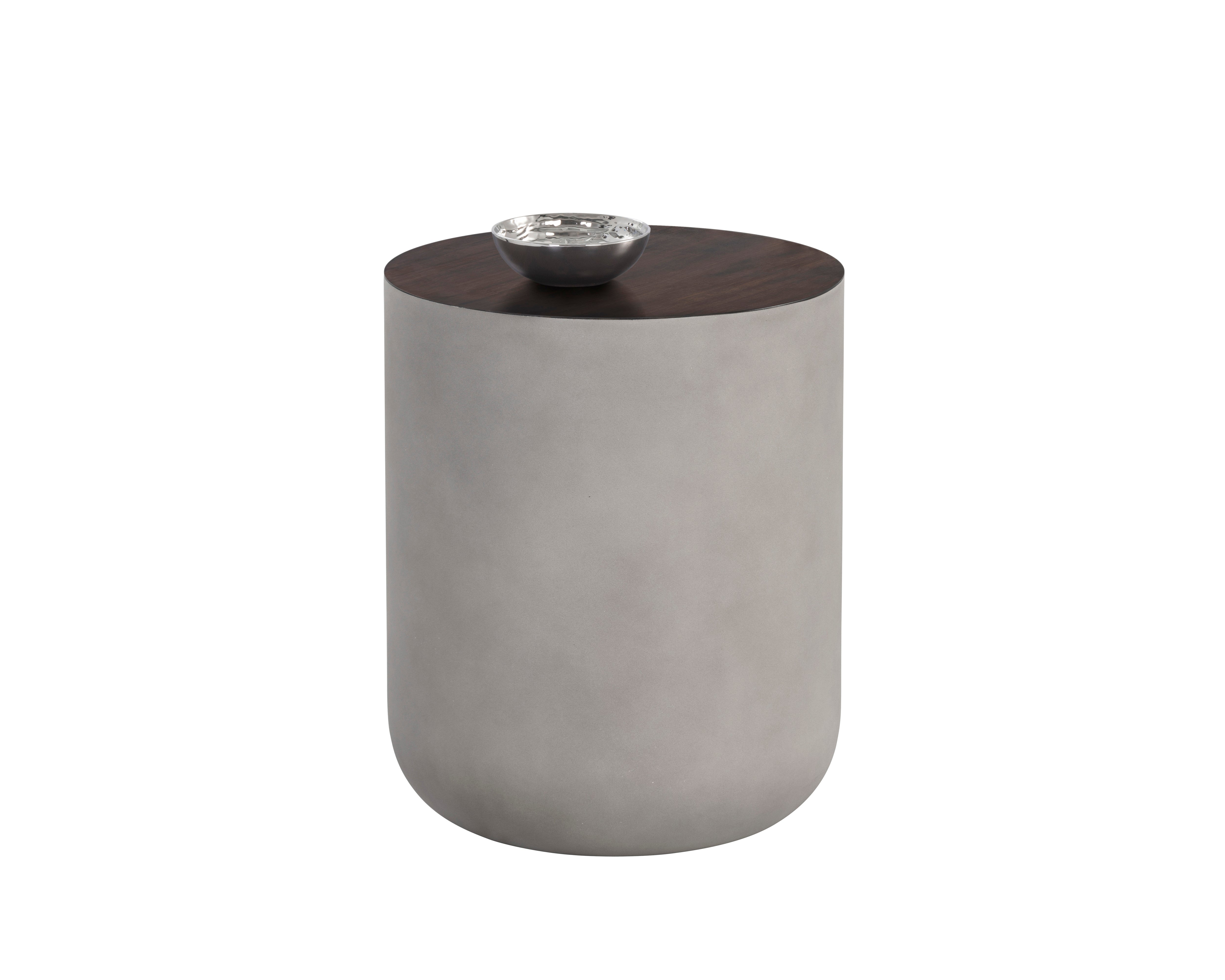 Diaz End Table  Grey