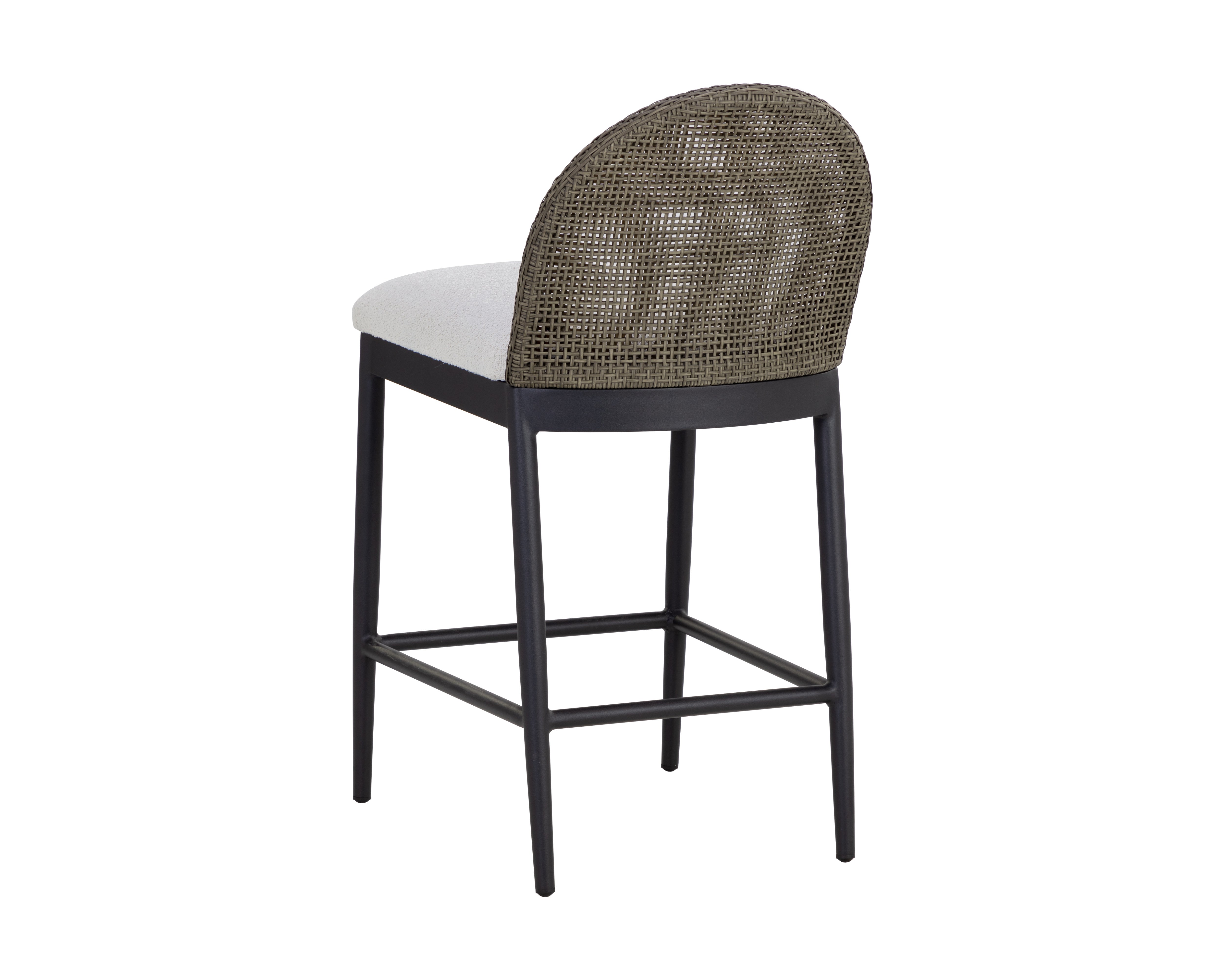 Calandri Counter Stool  Black