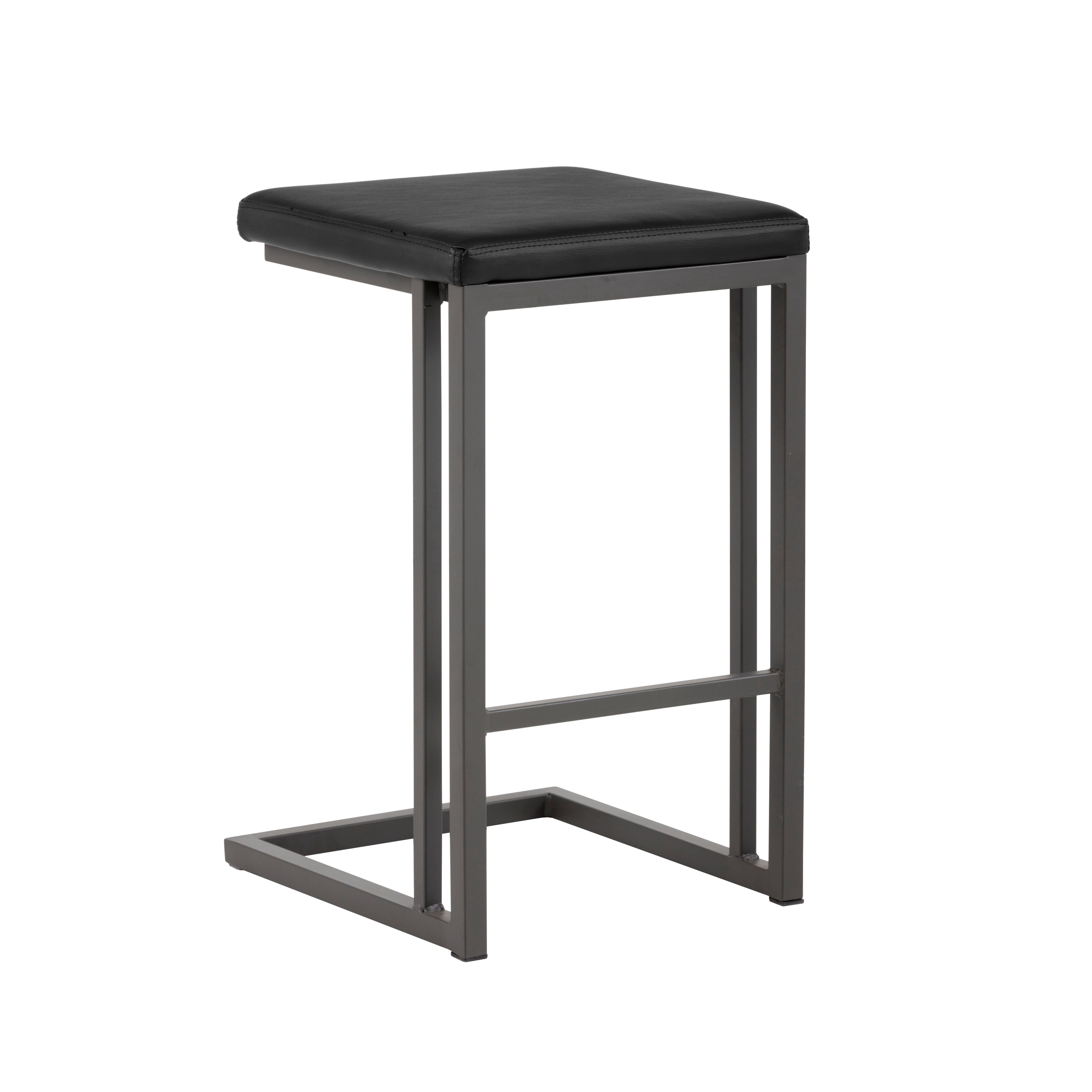 Boone Counter Stool  Grey 