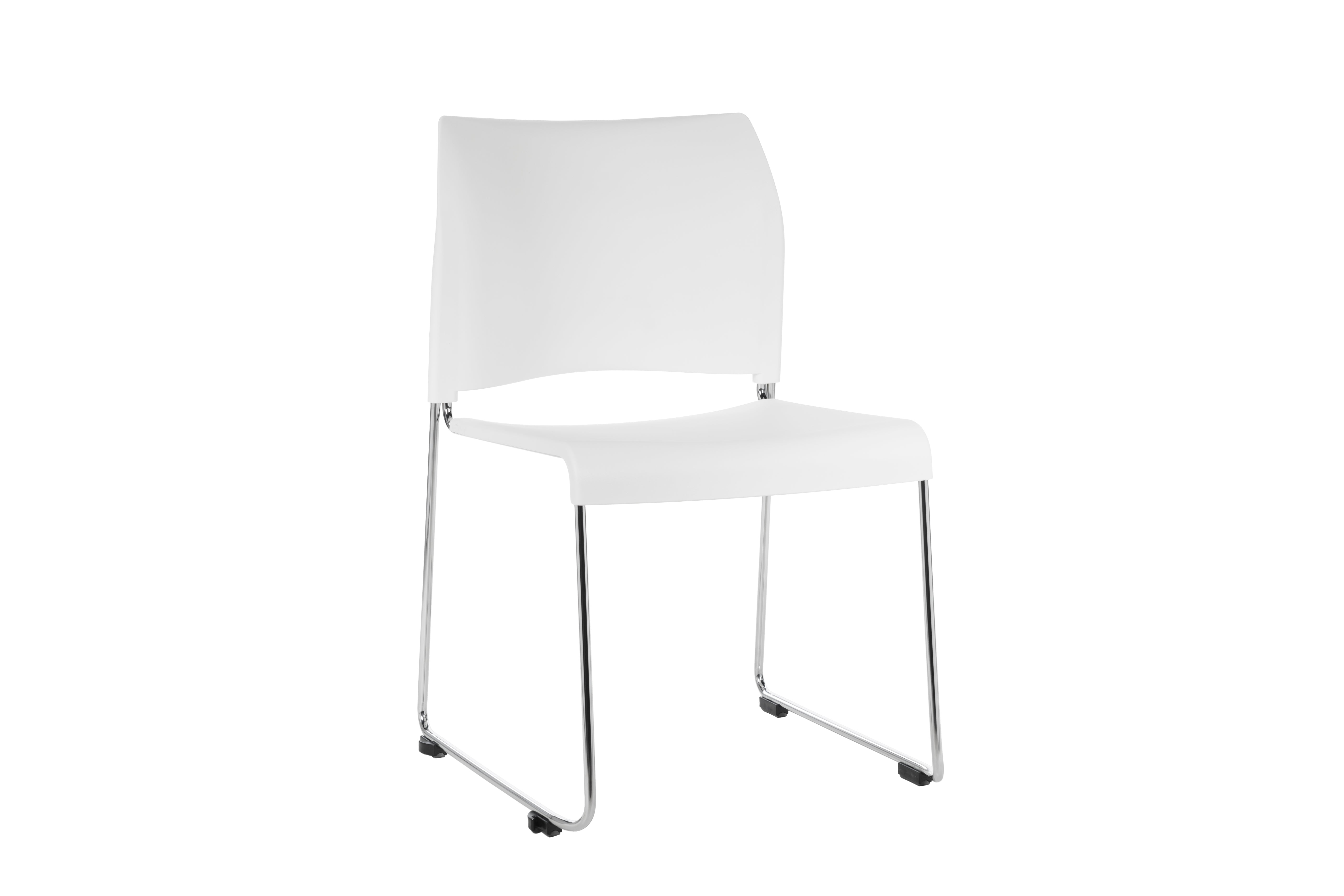 Stax - White - Stacking Chair