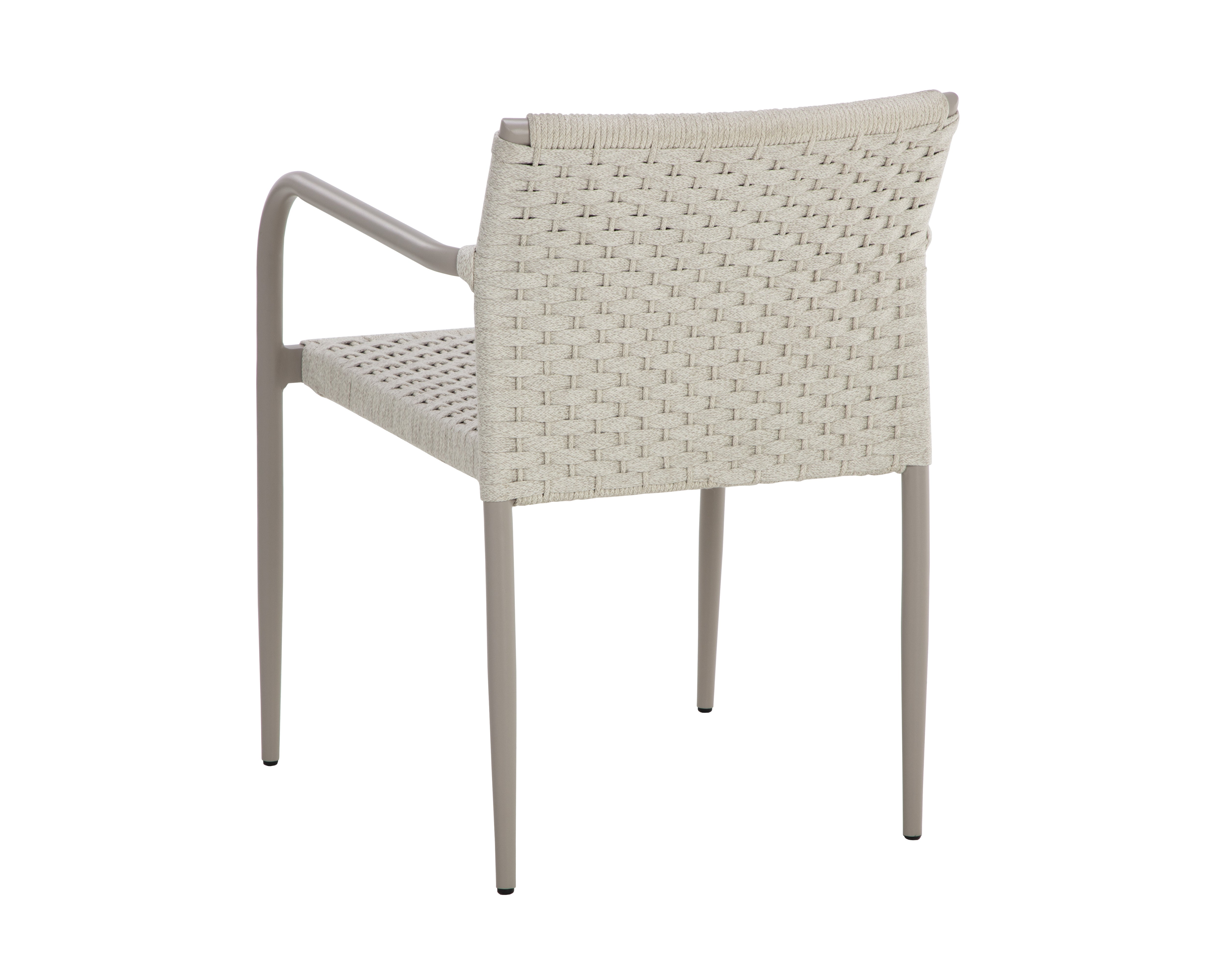 Casella Stackable Dining Armchair  Greige