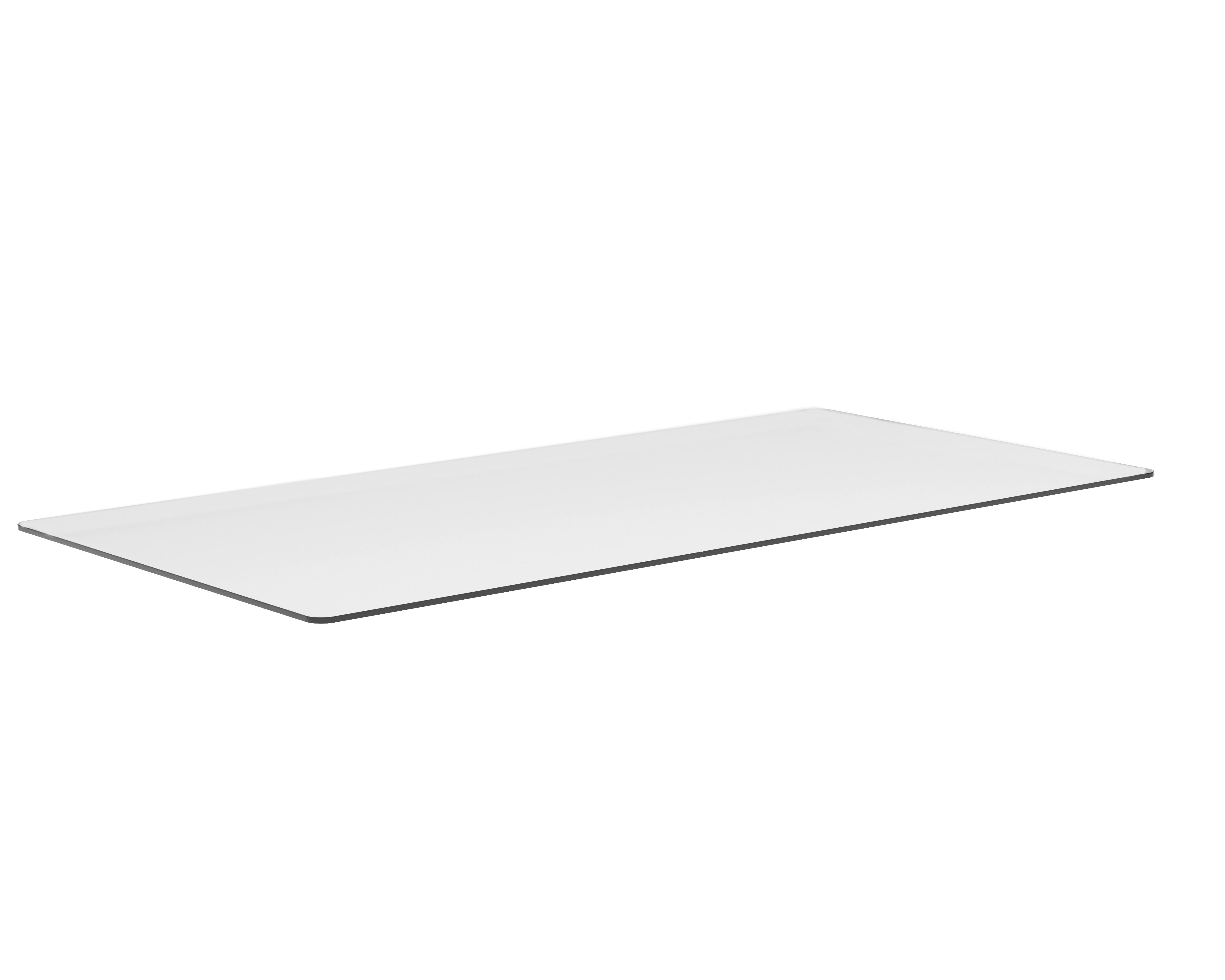 Glass Dining Table Top Rectangular - 96"