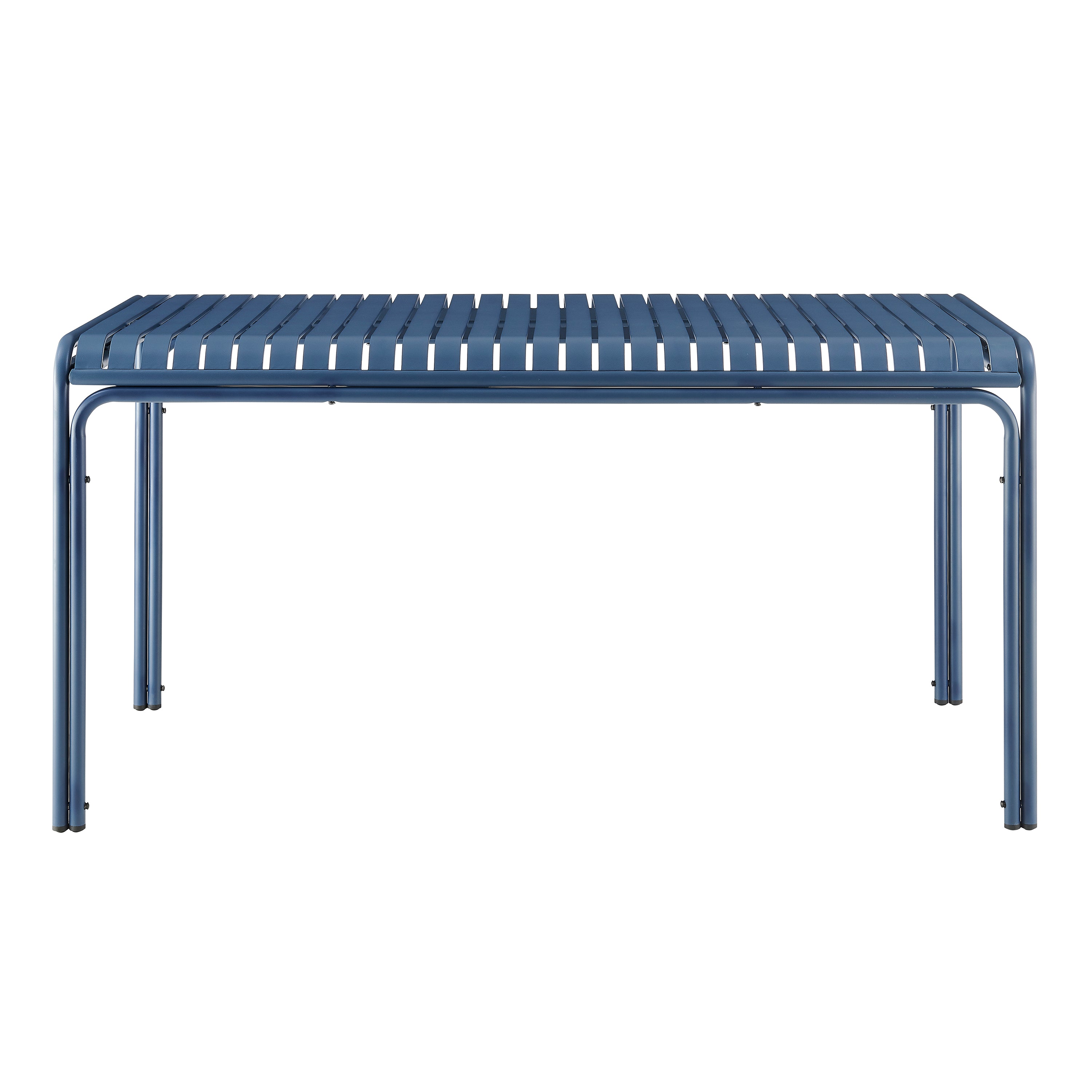 Otis Outdoor Table in Dark Blue