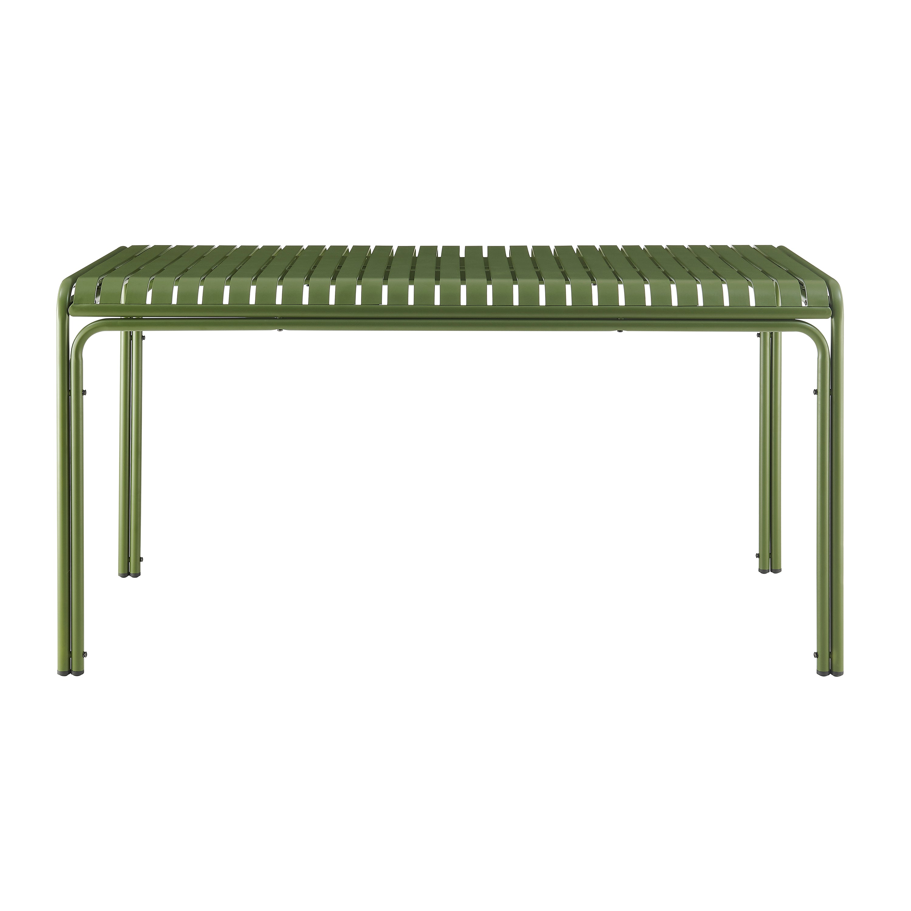 Otis Outdoor Table in Dark Green