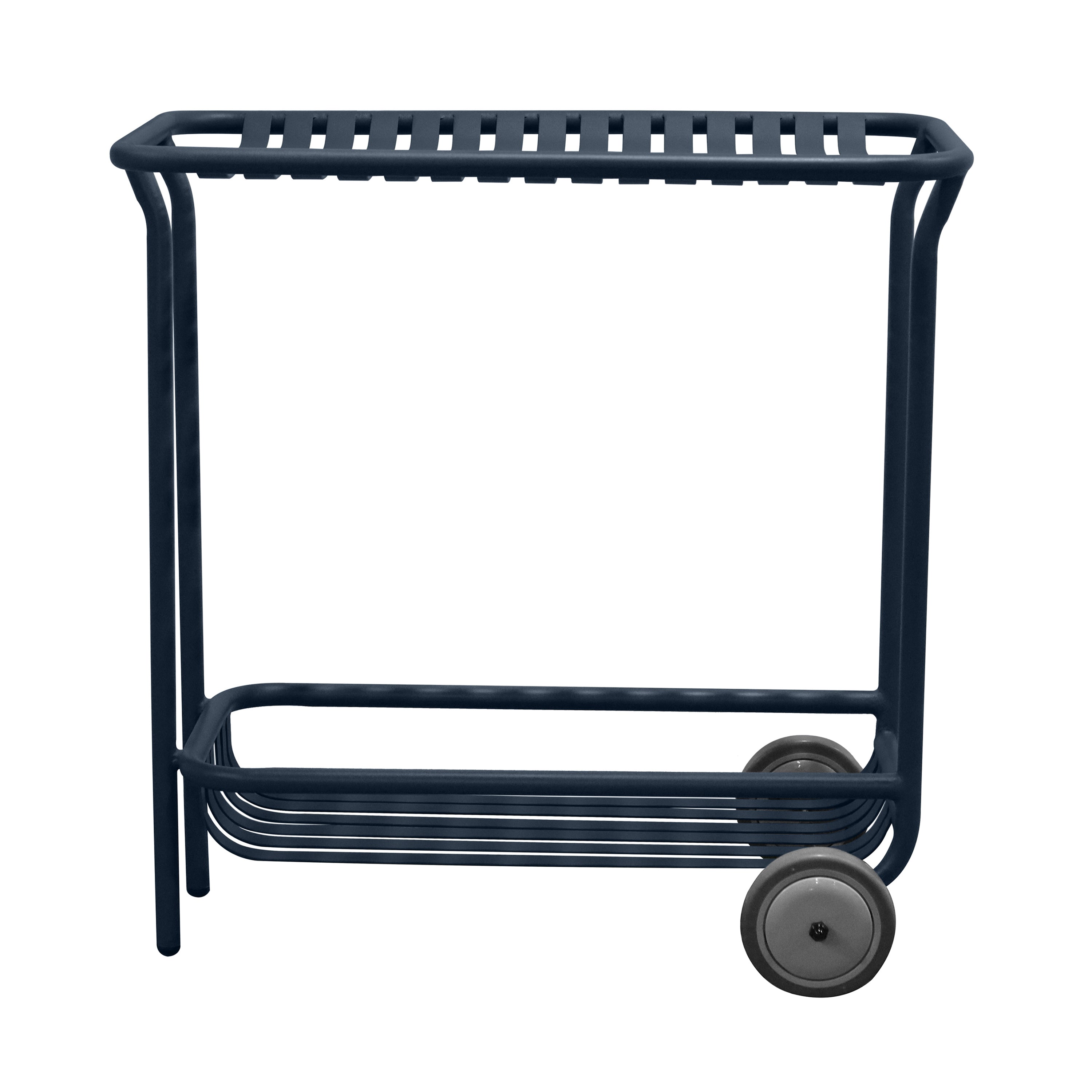 Enid Outdoor Cart in Dark Blue