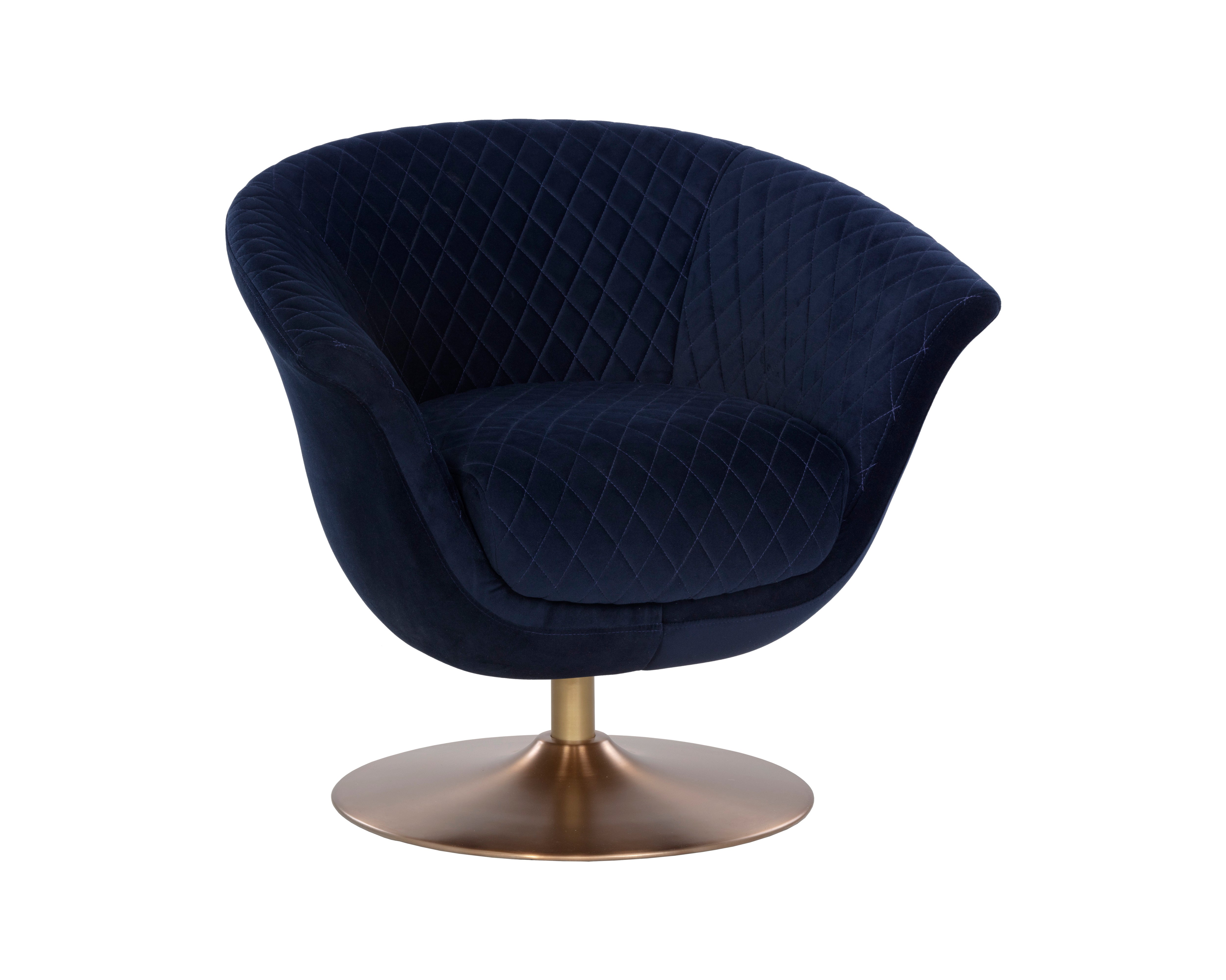 Carine Swivel Lounge Chair 