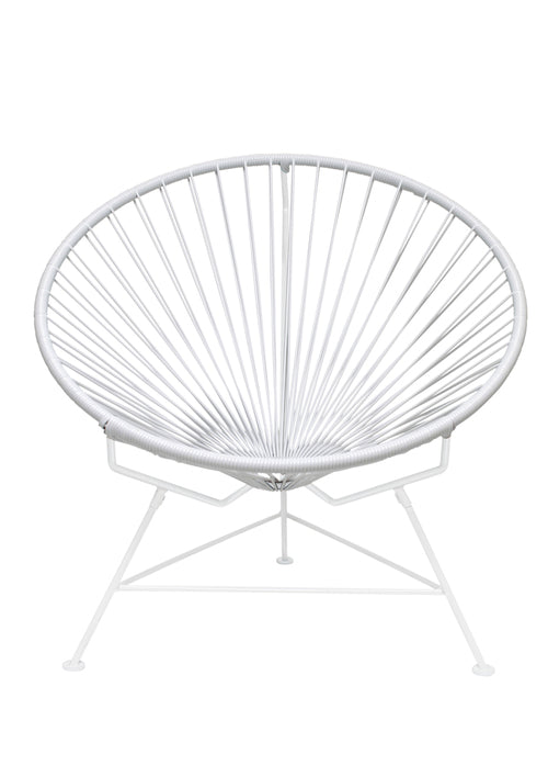 Double Innit Chair White Frame - Color White Weave