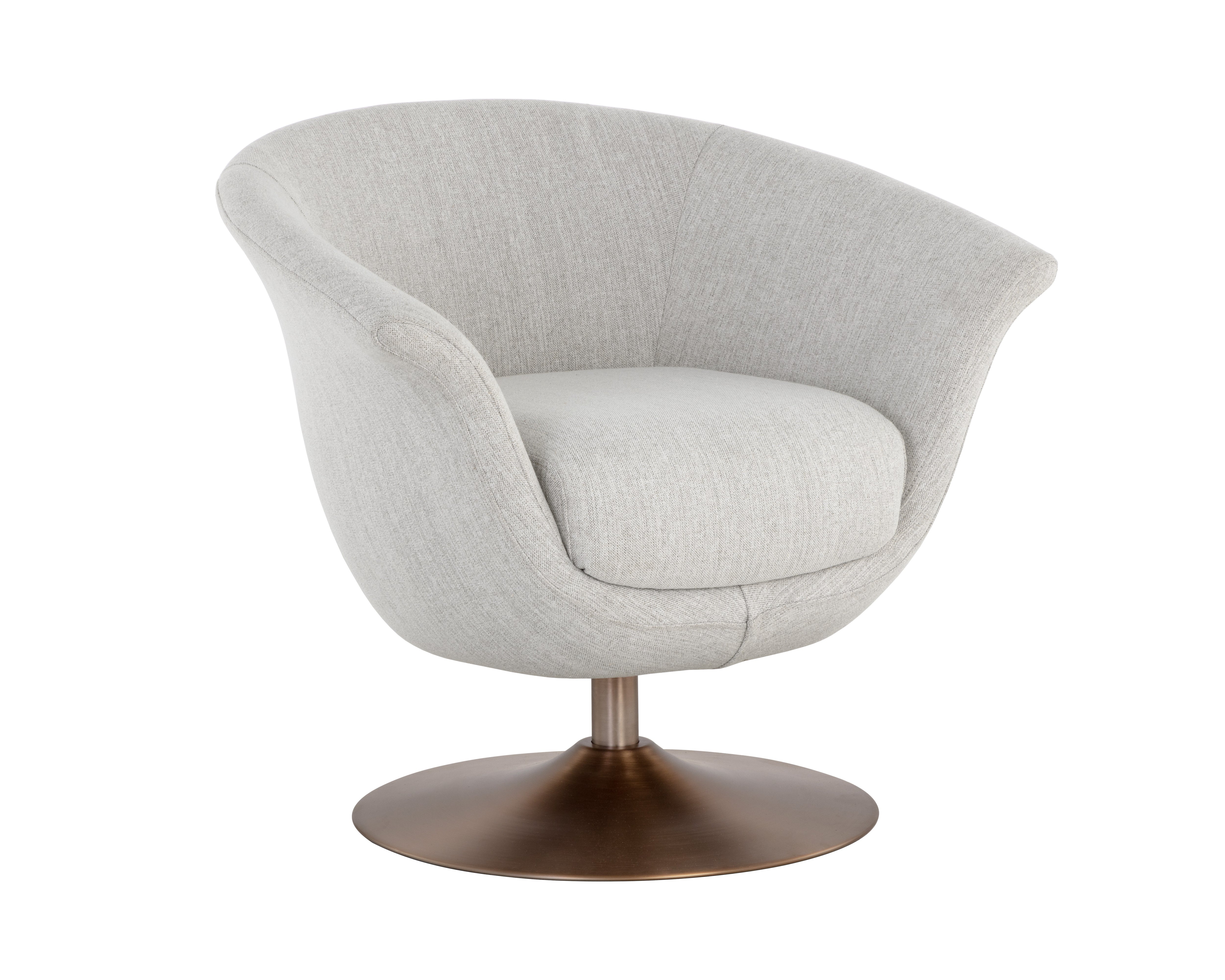 Carine Swivel Lounge Chair 