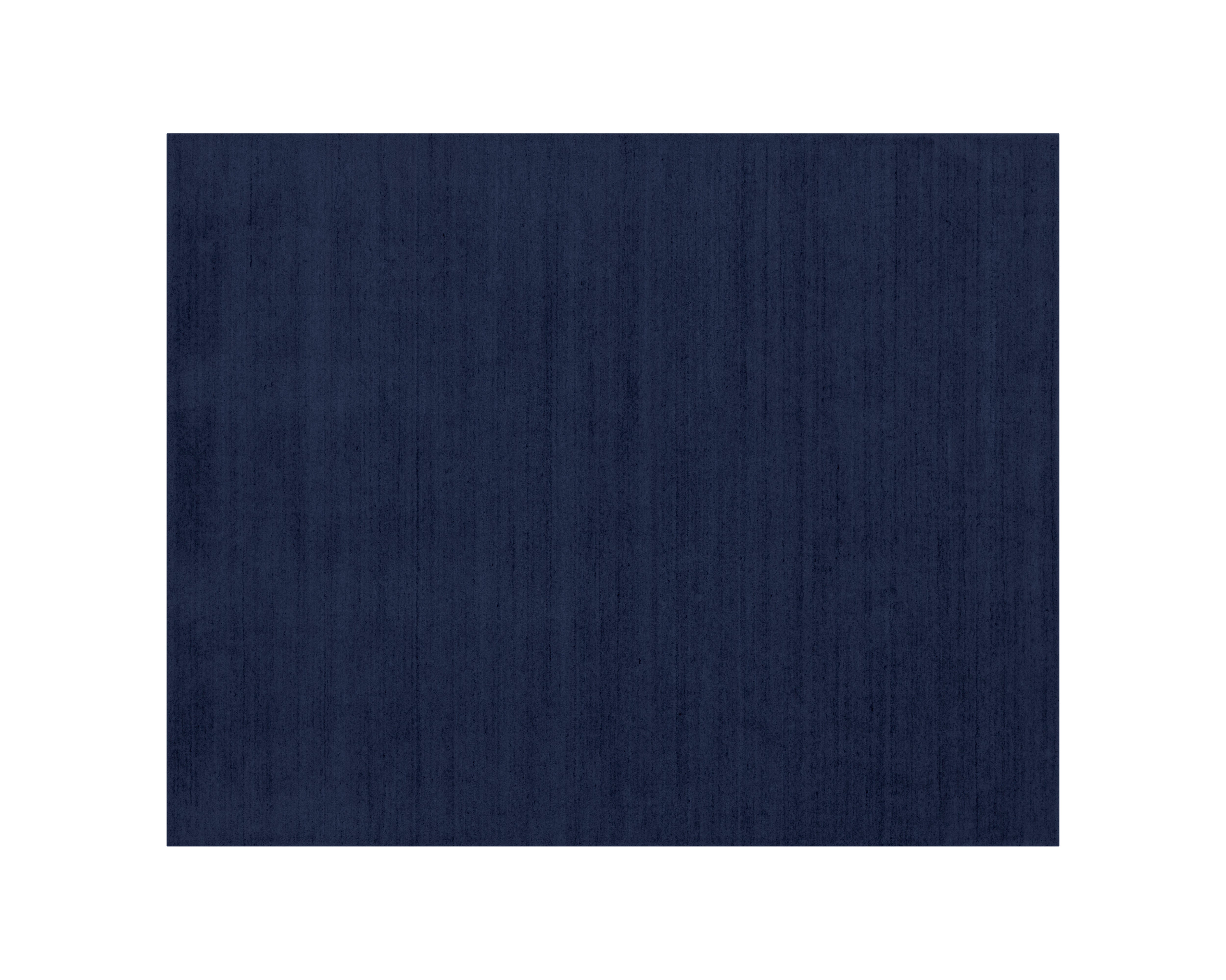 Alaska Handloomed Rug  Navy  8' X 10'