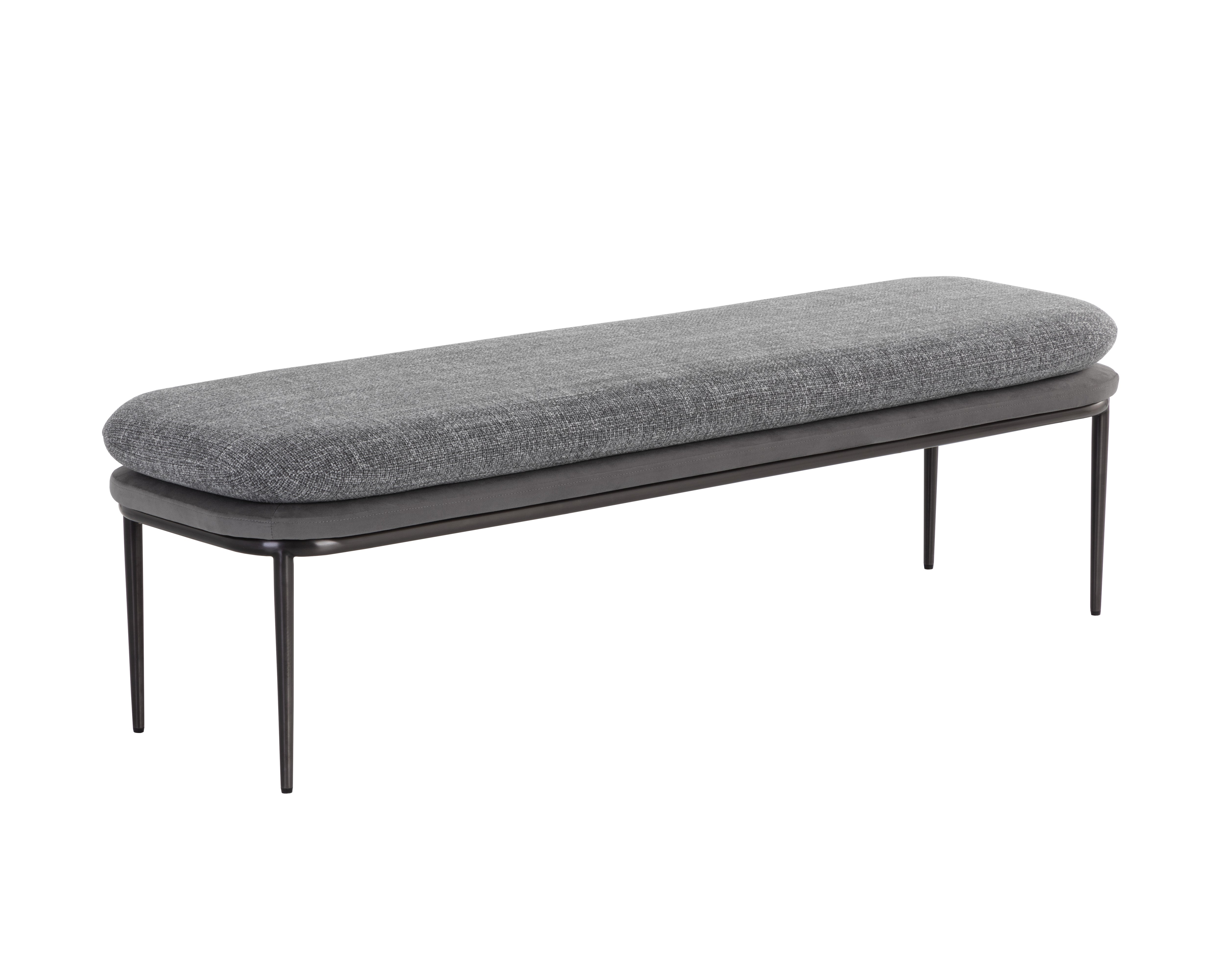 Koffi Bench  Gunmetal 