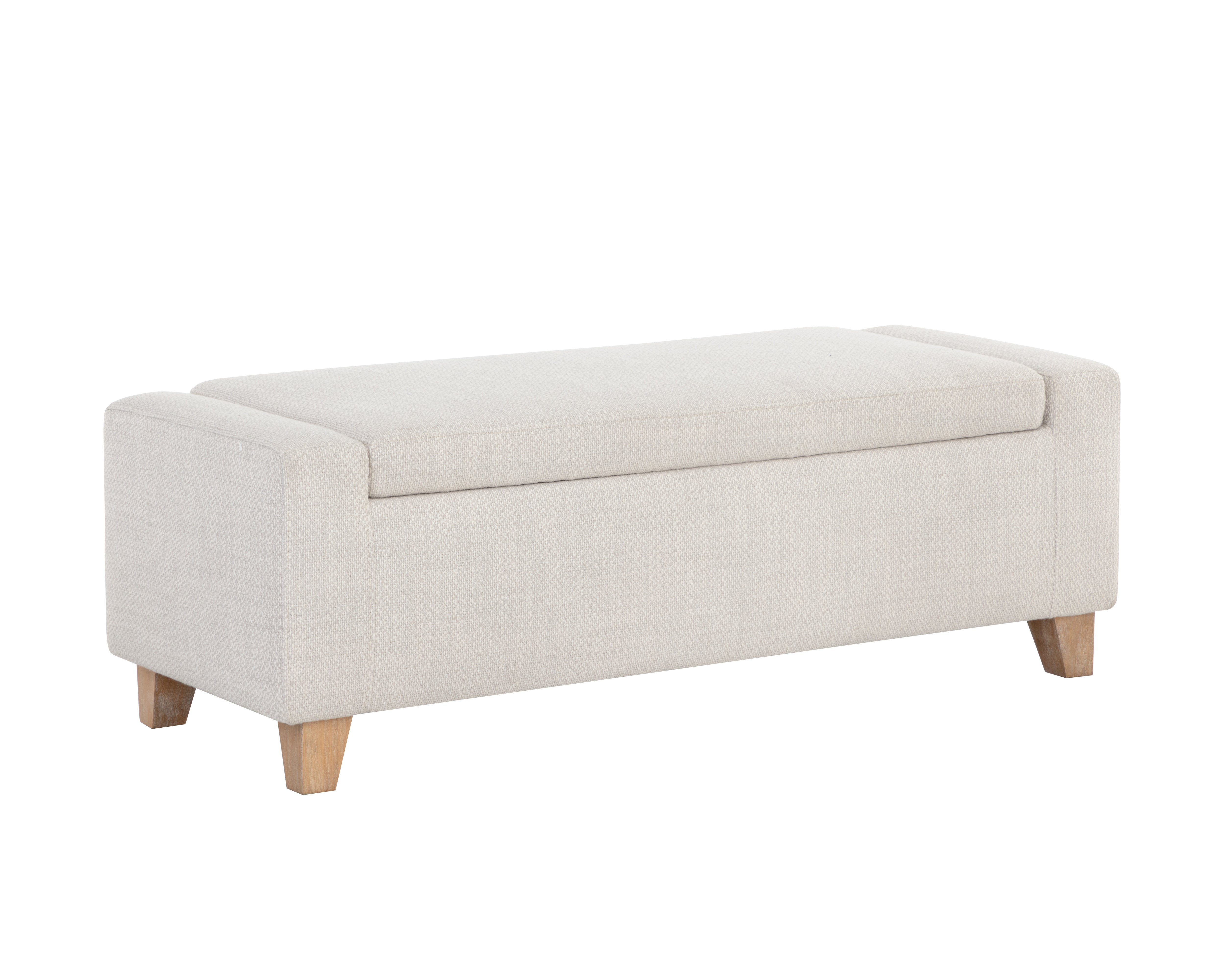 Hartley Storage Bench  Natural 