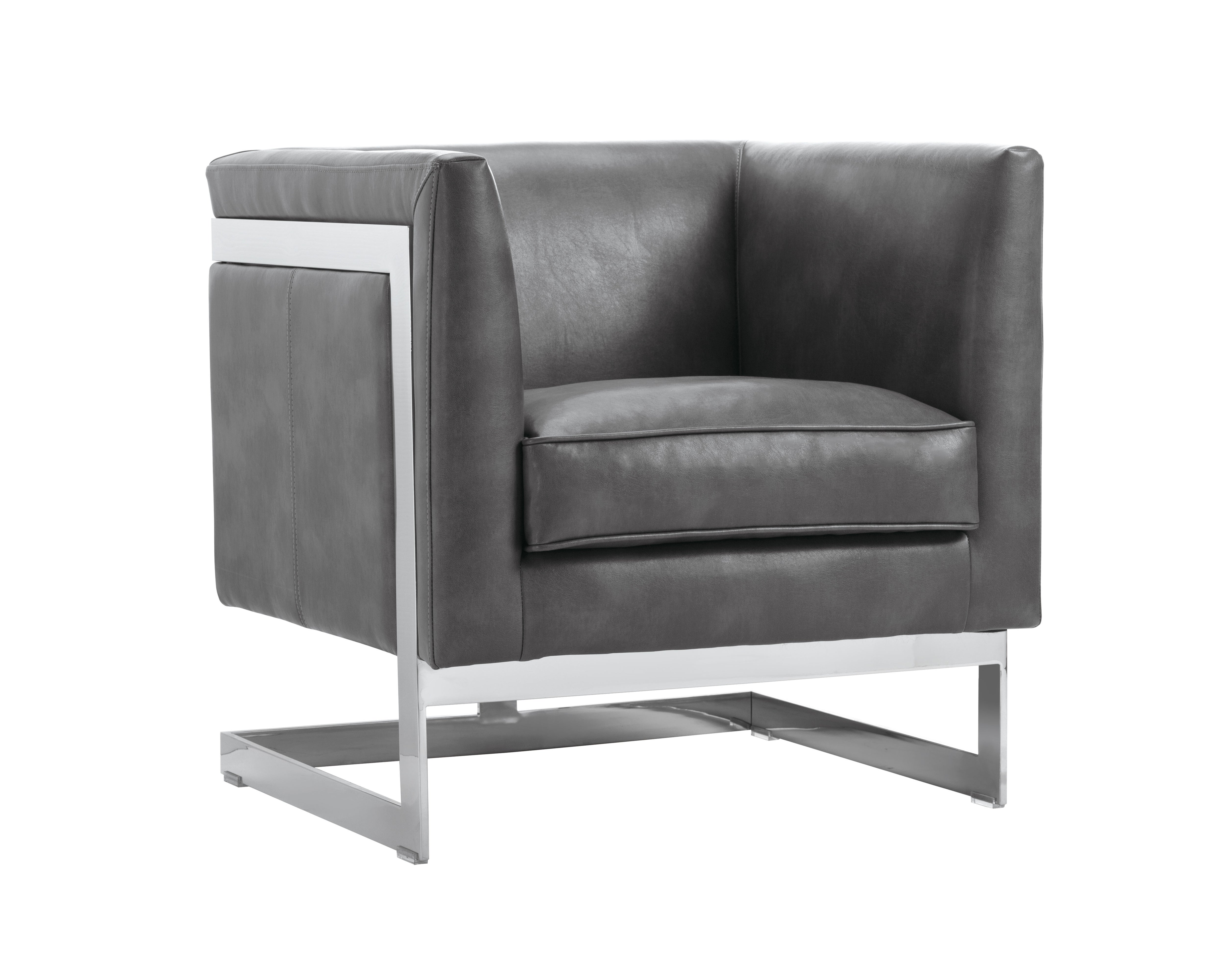 Yvette Armchair  Stainless Steel 