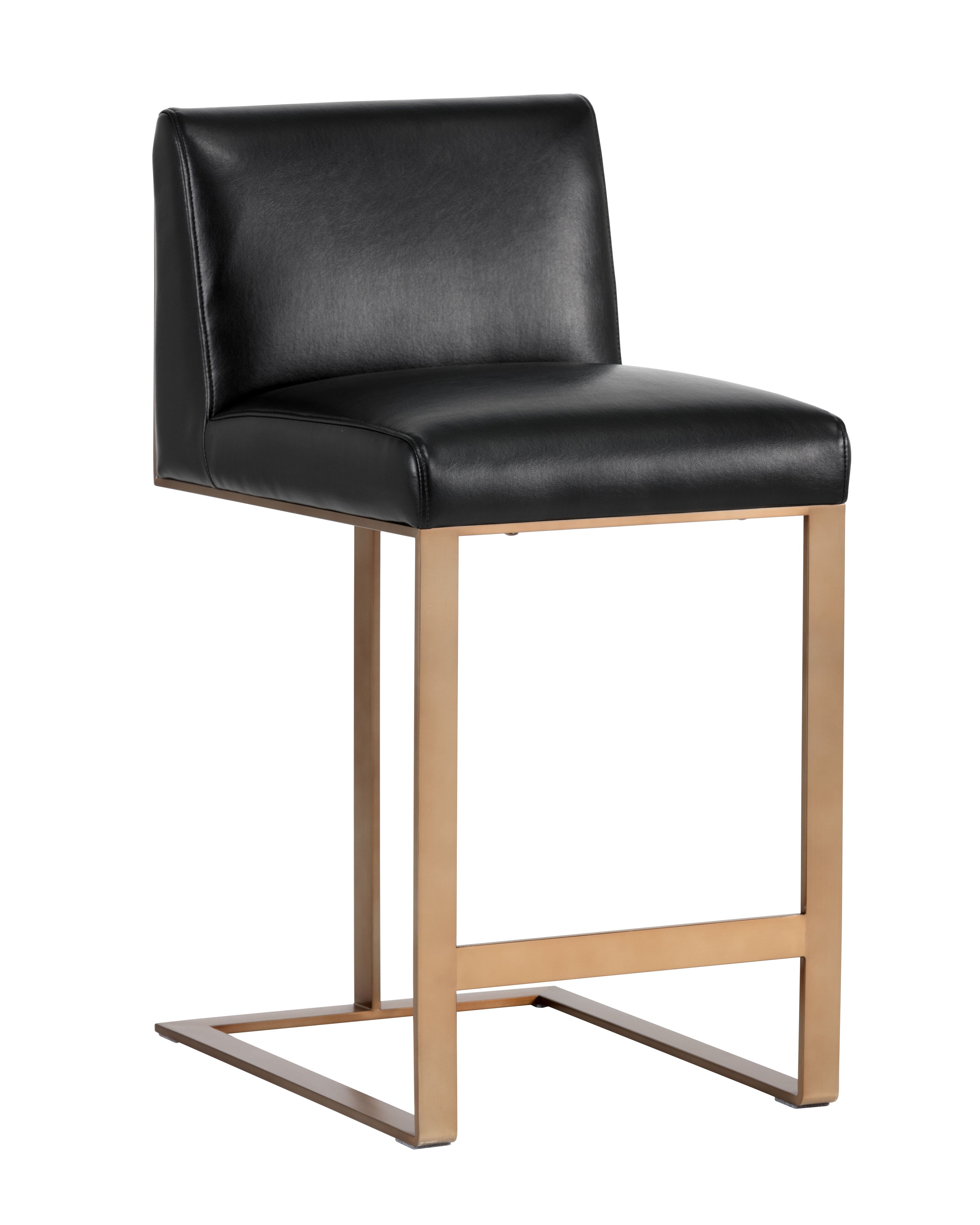 Dean Counter Stool  Antique Brass 
