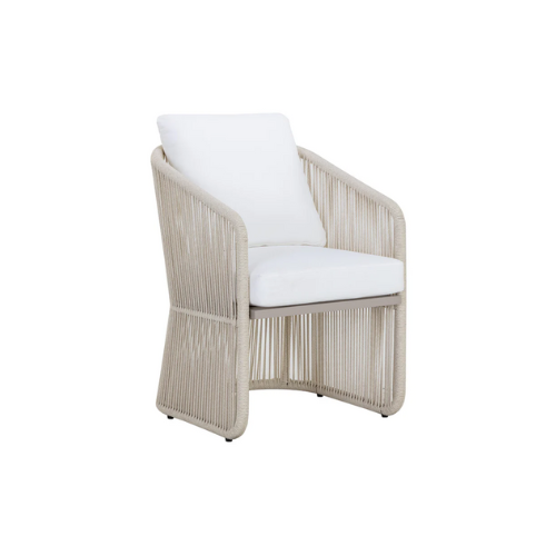 Allariz Dining Armchair  Greige